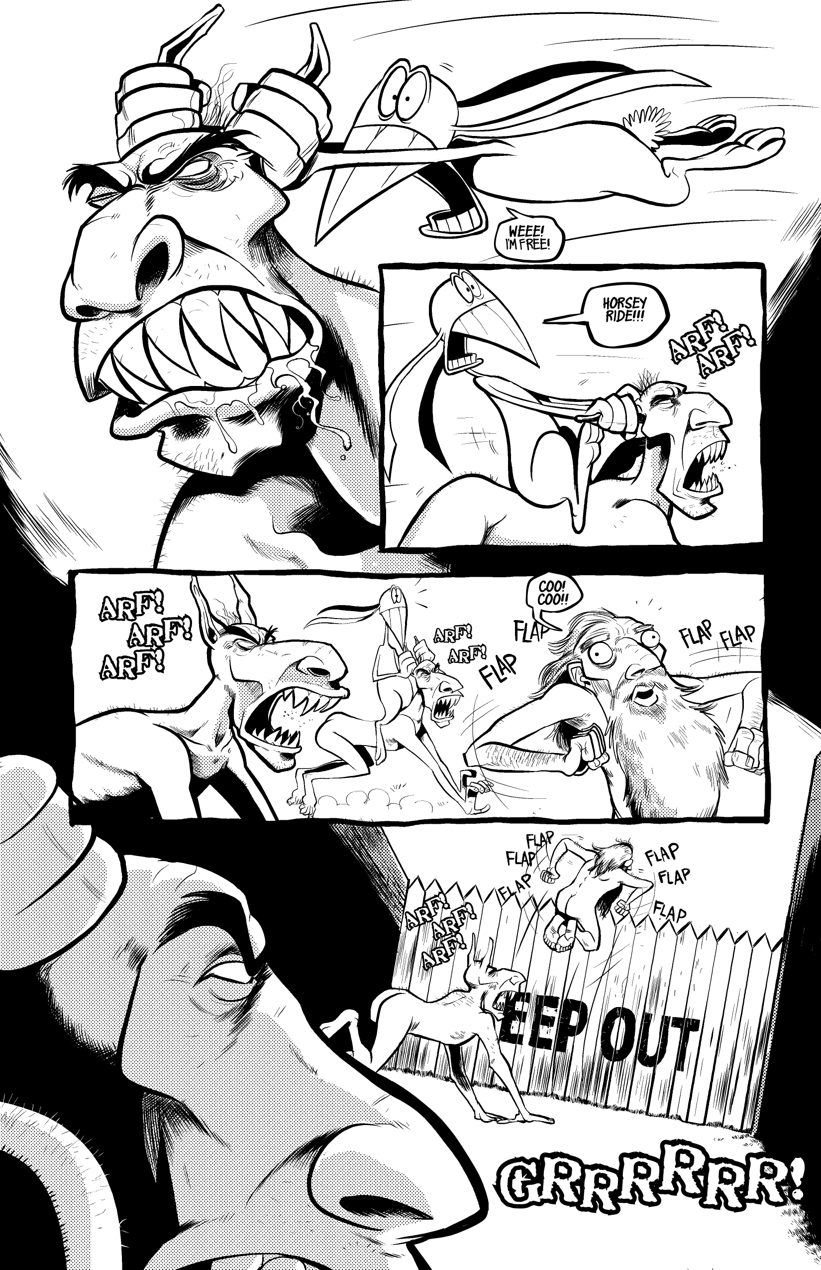 Read online Chumble Spuzz comic -  Issue # v2 (2008) (PDF Rip) (Helga Phugly) - 74
