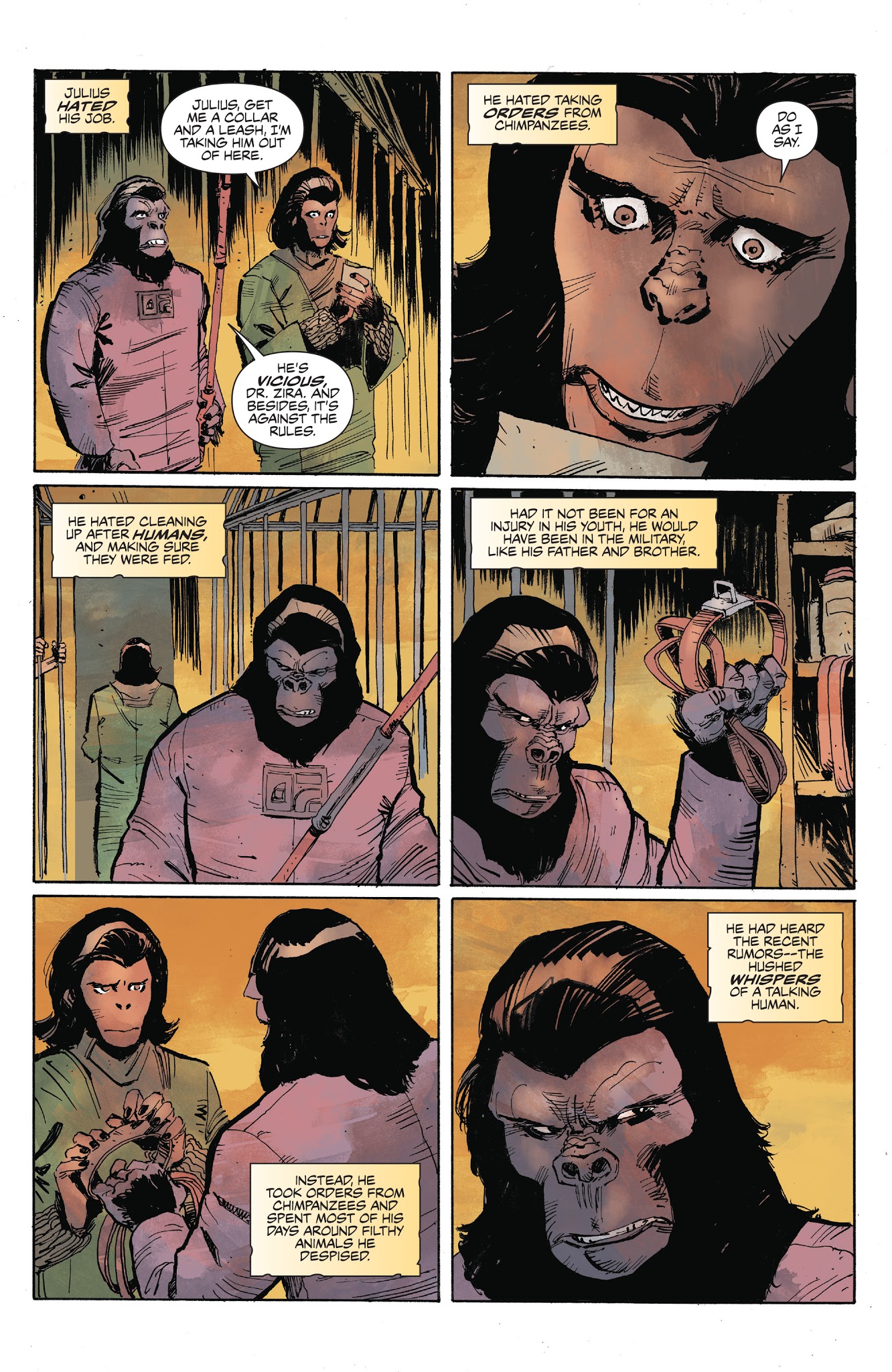 Read online Planet of the Apes: Ursus comic -  Issue #3 - 12