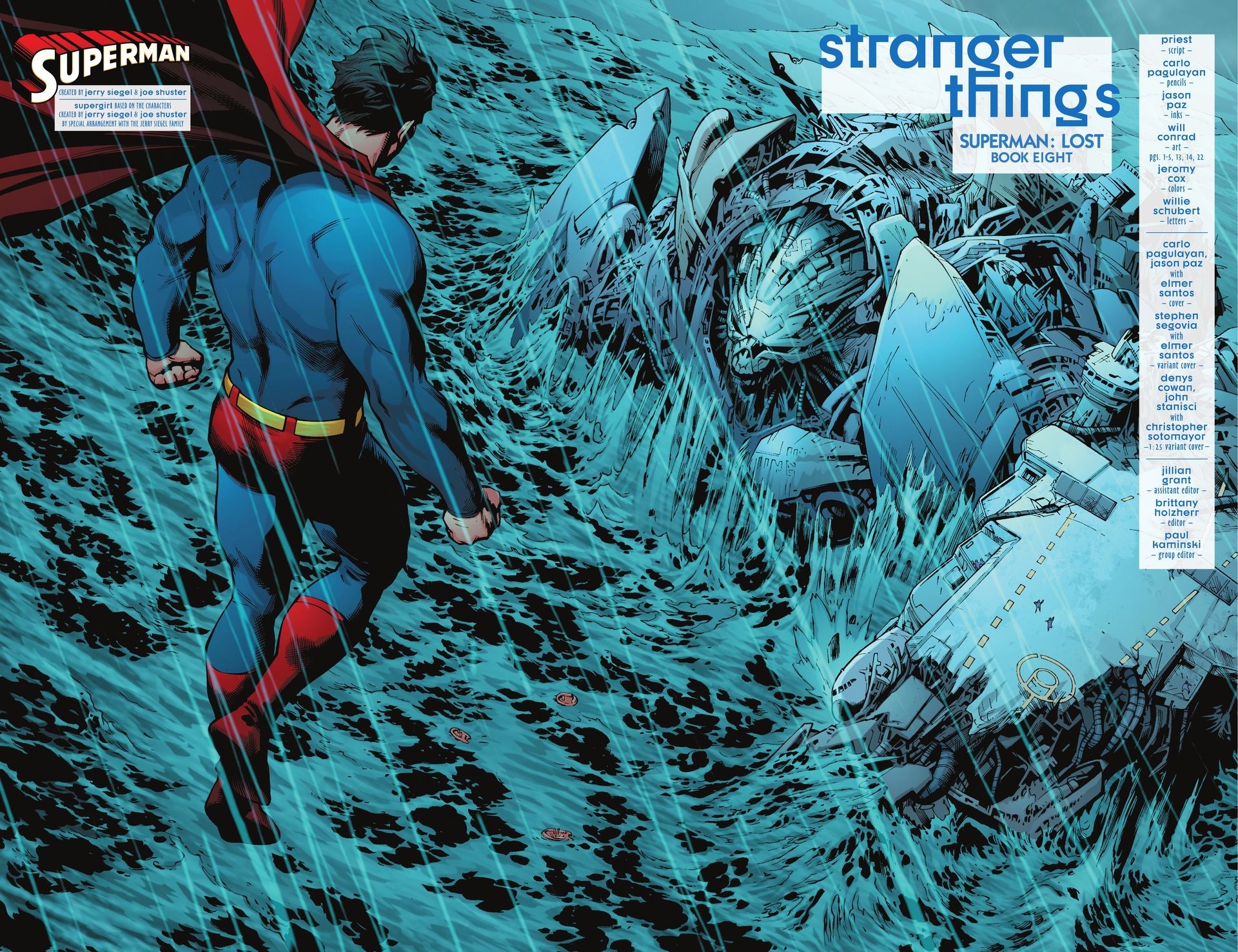 Read online Superman: Lost comic -  Issue #8 - 8