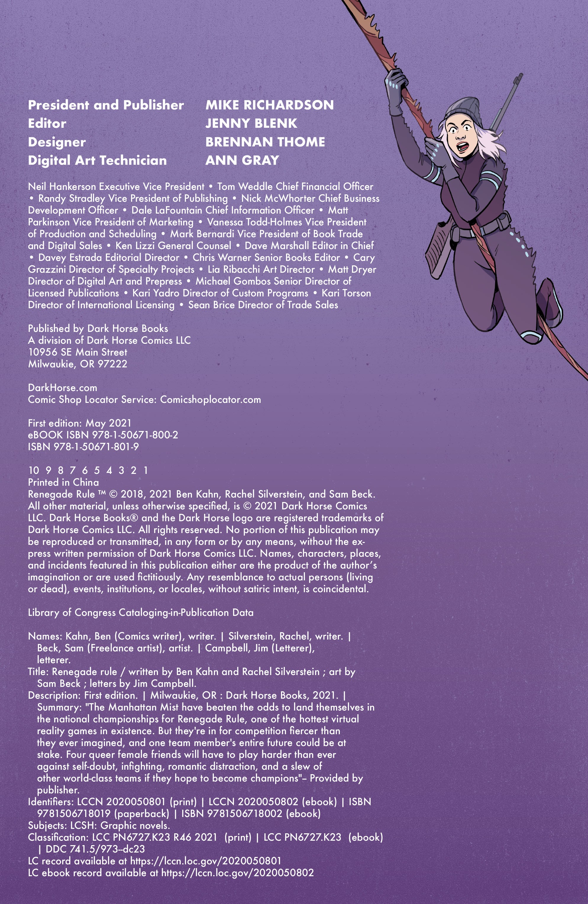 Read online Renegade Rule comic -  Issue # TPB - 5