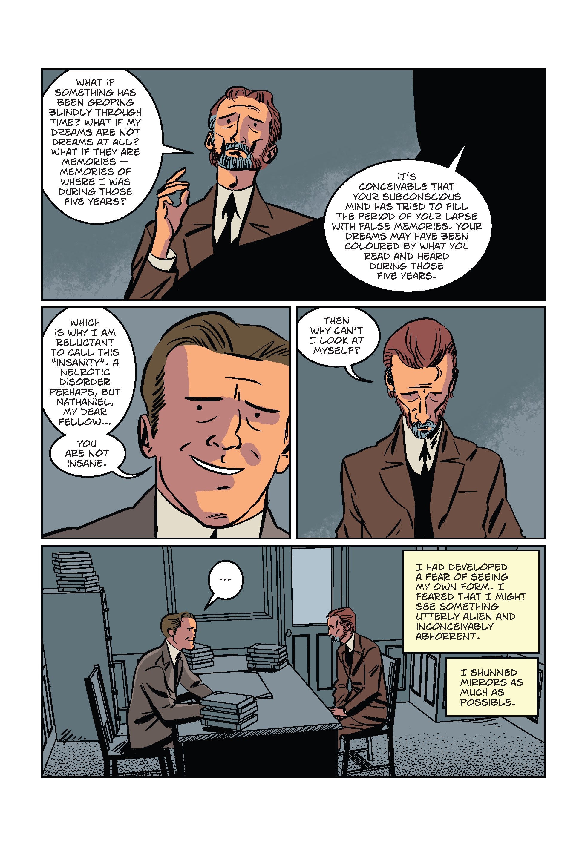 Read online H.P. Lovecraft The Shadow Out of Time comic -  Issue # TPB - 35