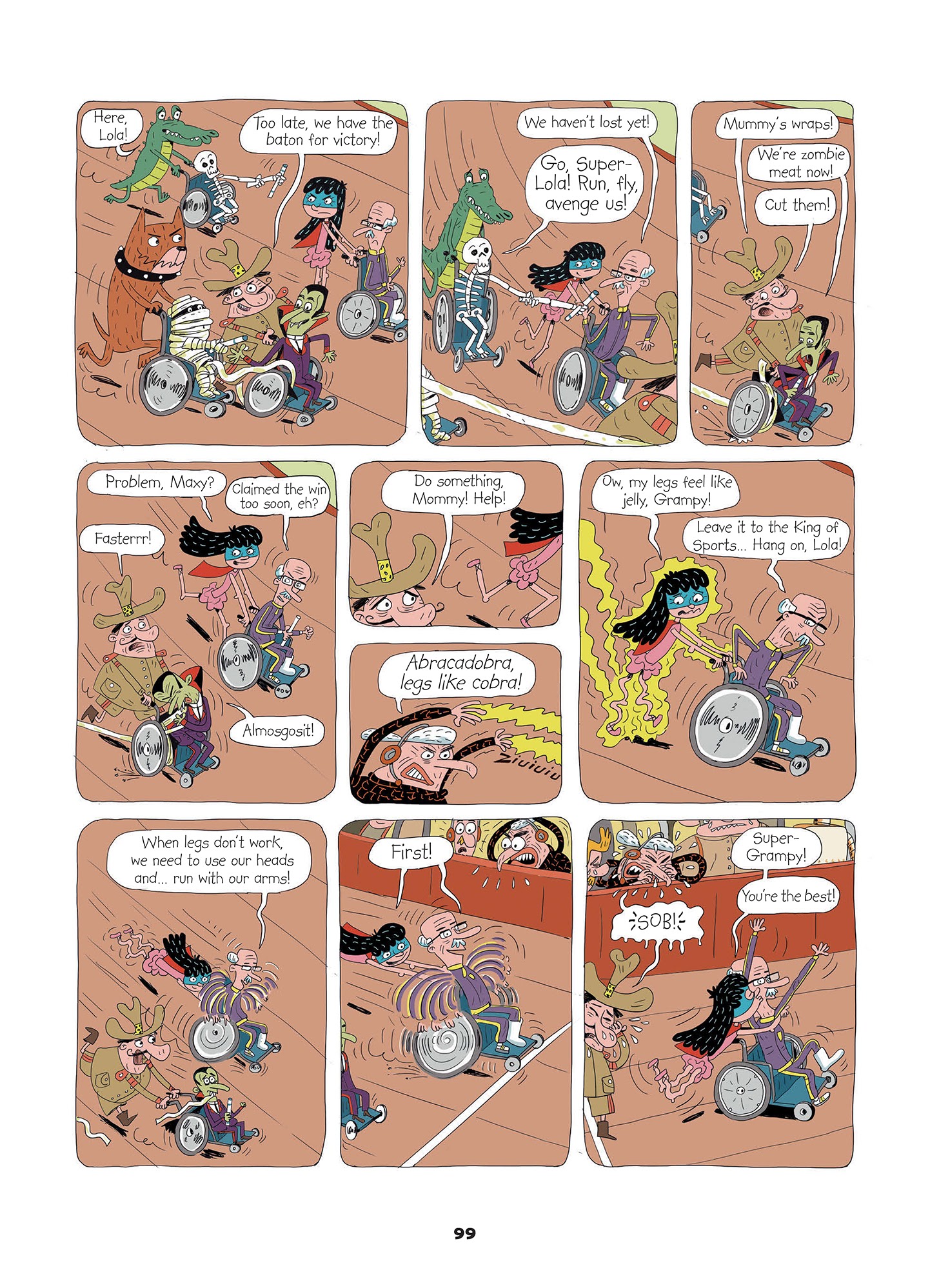 Read online Lola's Super Club comic -  Issue # TPB 2 - 101