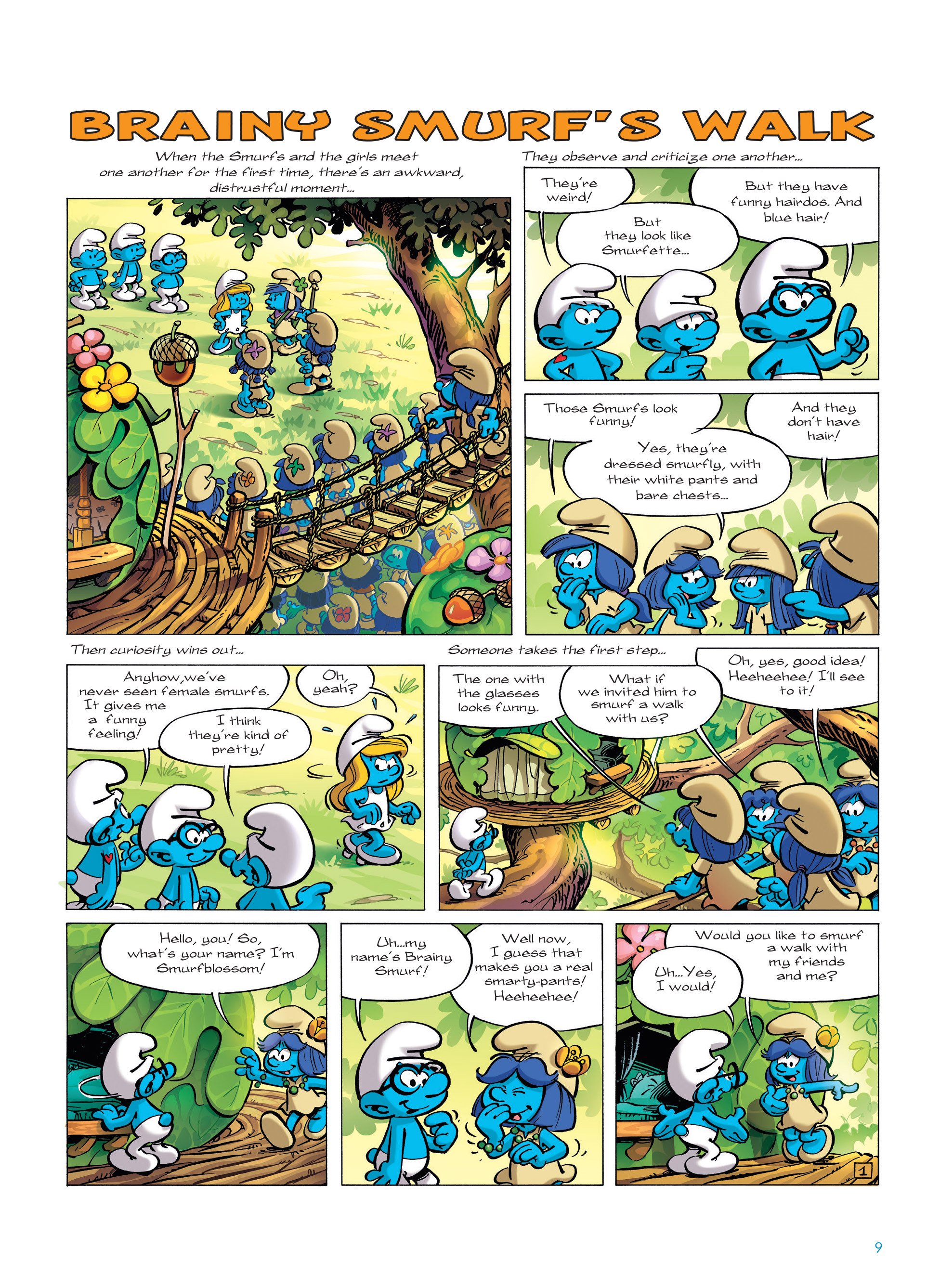 Read online Smurfs: The Village Behind The Wall comic -  Issue #1 - 9
