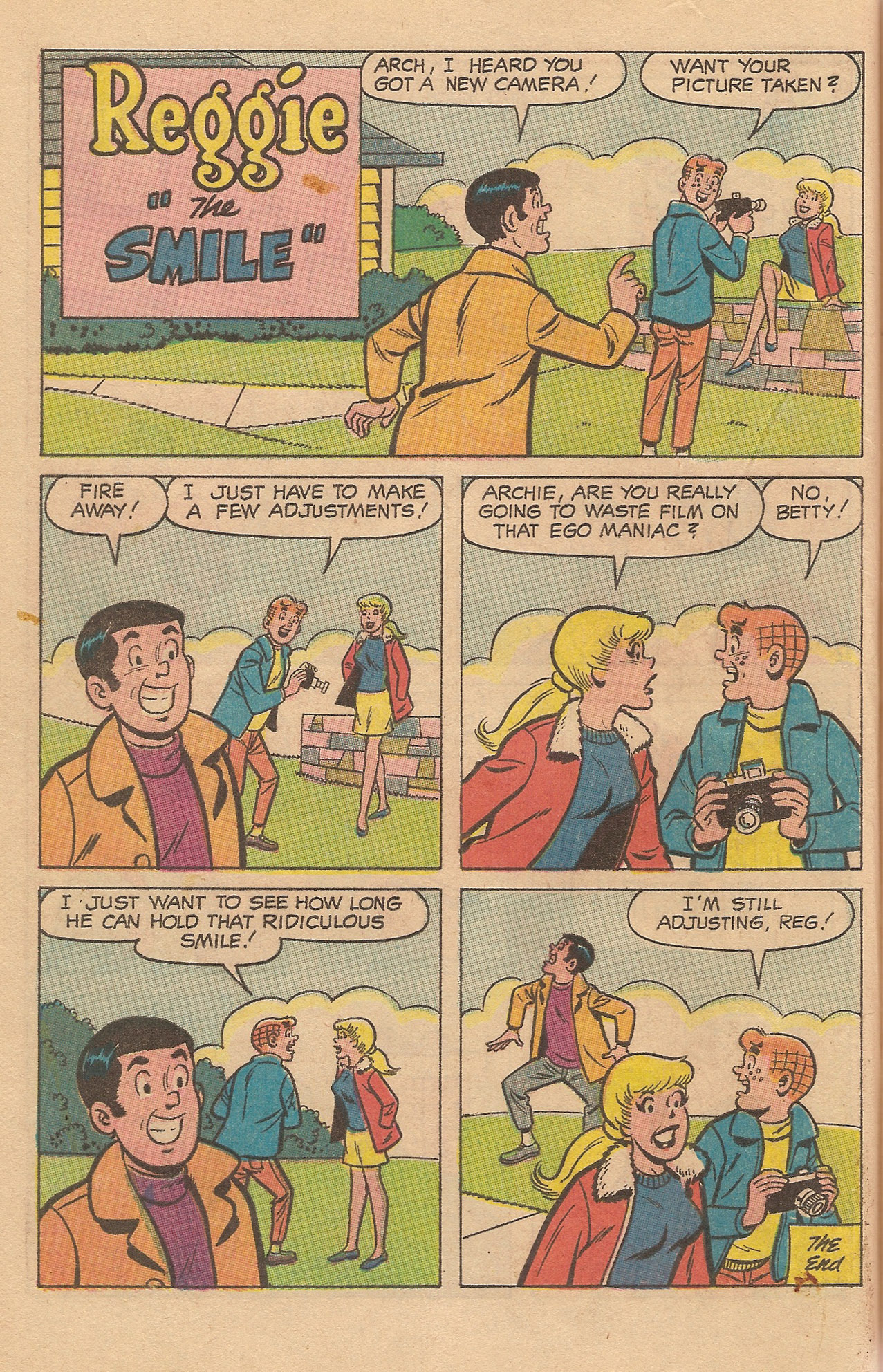 Read online Reggie's Wise Guy Jokes comic -  Issue #5 - 28