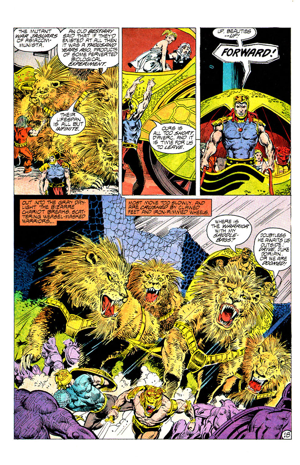 Read online Hawkmoon: The Mad God's Amulet comic -  Issue #3 - 21