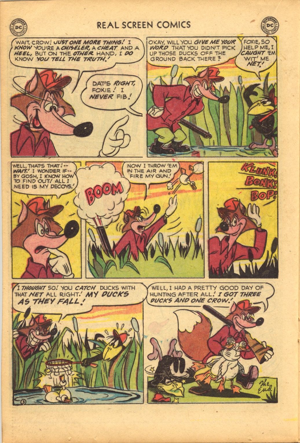Read online Real Screen Comics comic -  Issue #43 - 30