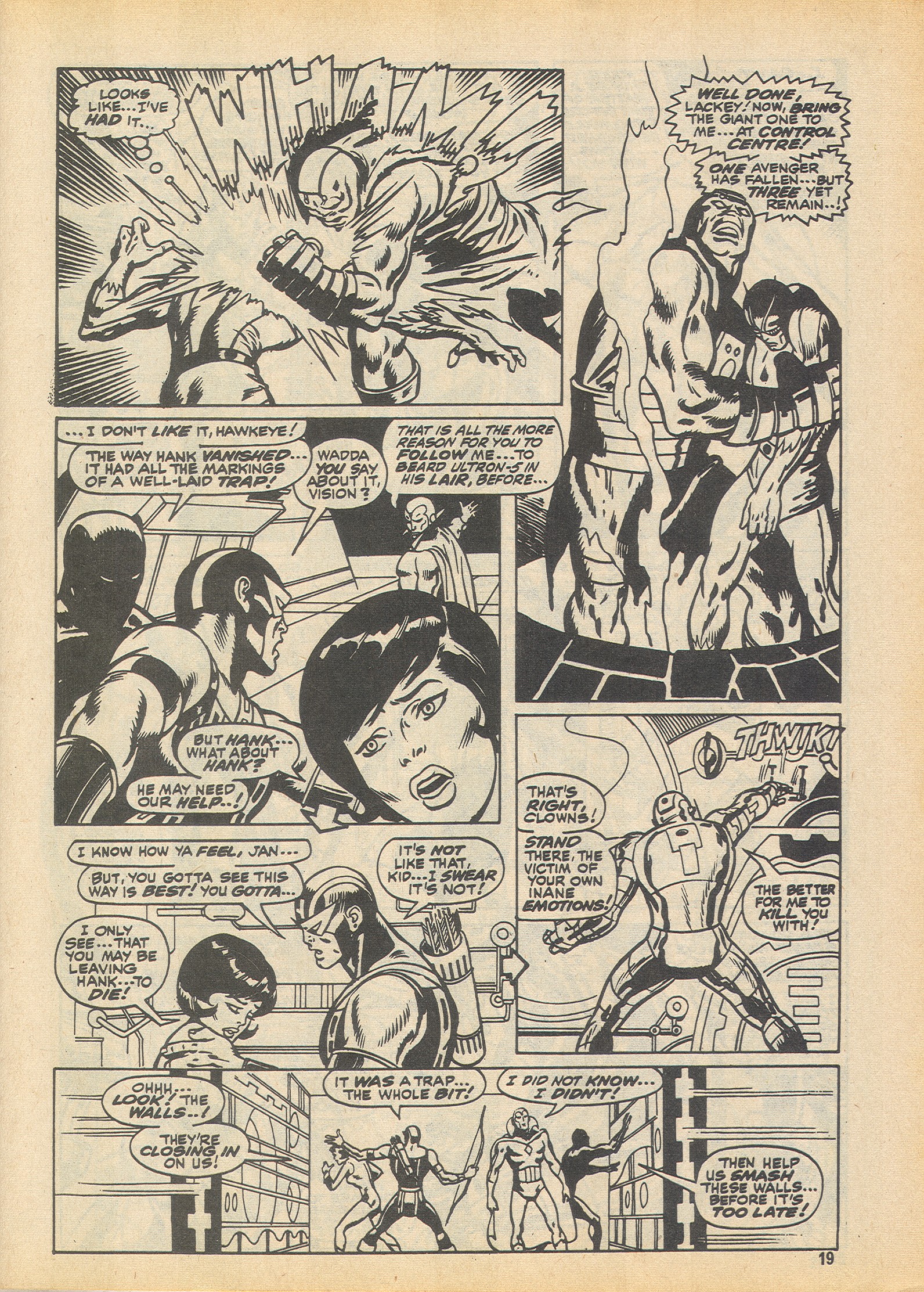 Read online The Avengers (1973) comic -  Issue #83 - 19