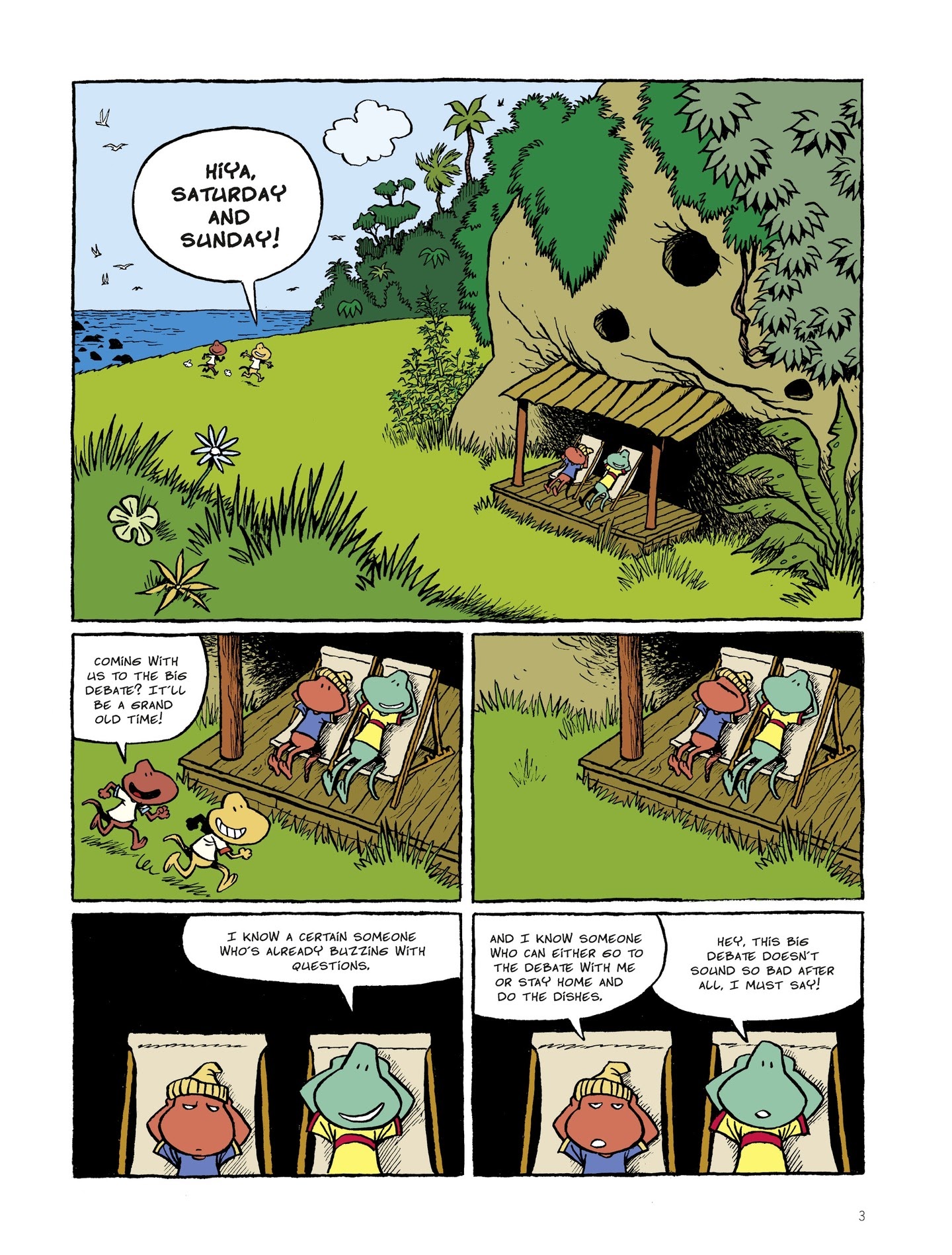 Read online Saturday and Sunday comic -  Issue #2 - 3