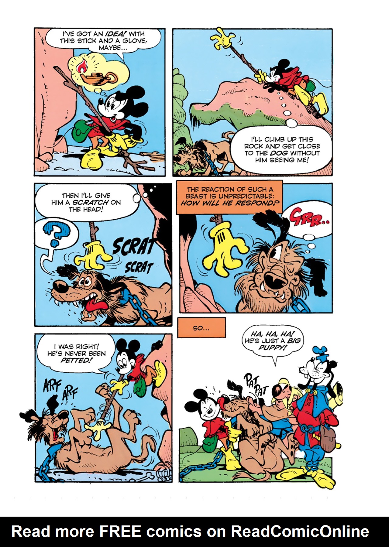 Read online Mickey Mouse in the Sword of Ice comic -  Issue #2 - 20