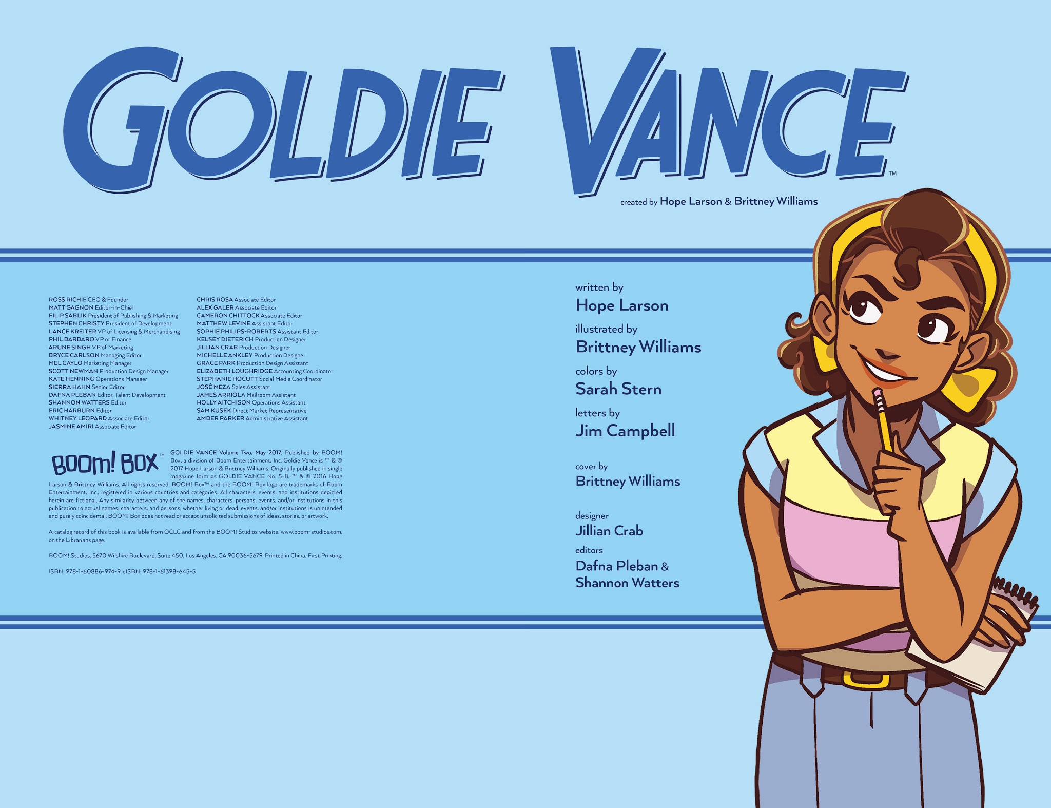 Read online Goldie Vance comic -  Issue # _TPB 2 - 3