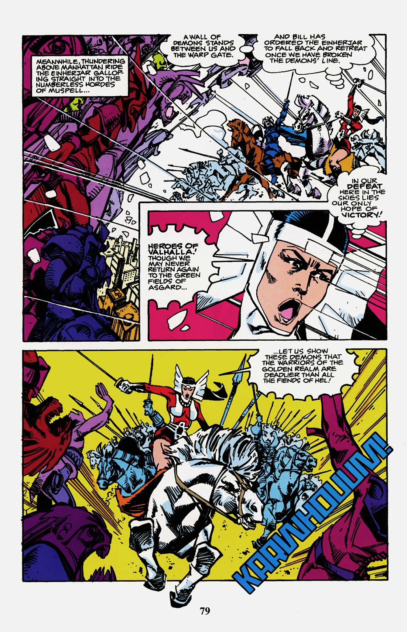 Read online Thor Visionaries: Walter Simonson comic -  Issue # TPB 2 - 81
