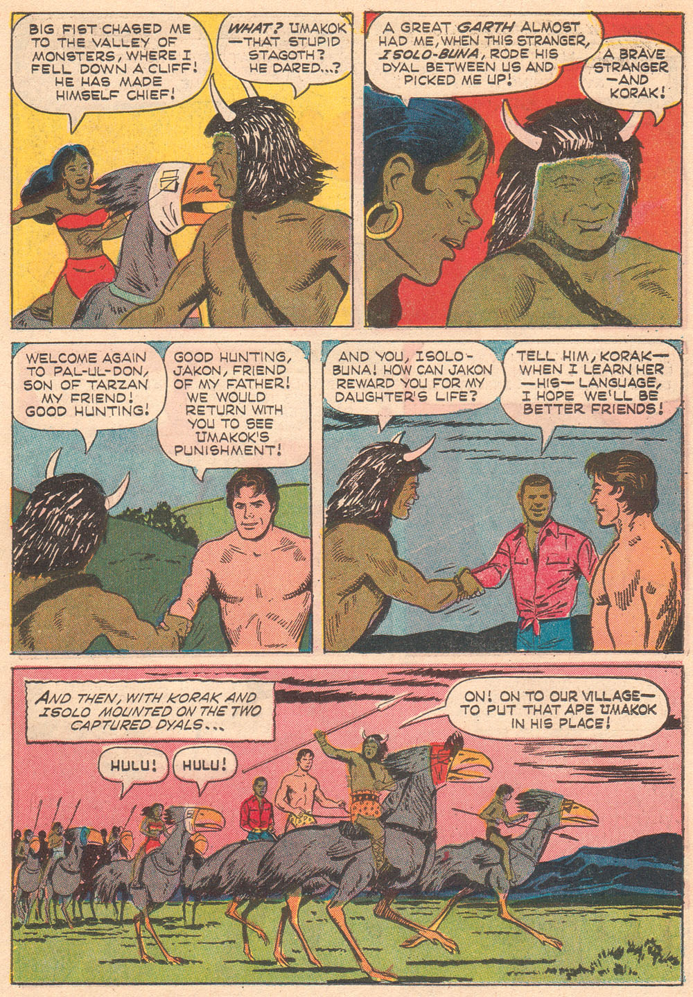 Read online Korak, Son of Tarzan (1964) comic -  Issue #17 - 23