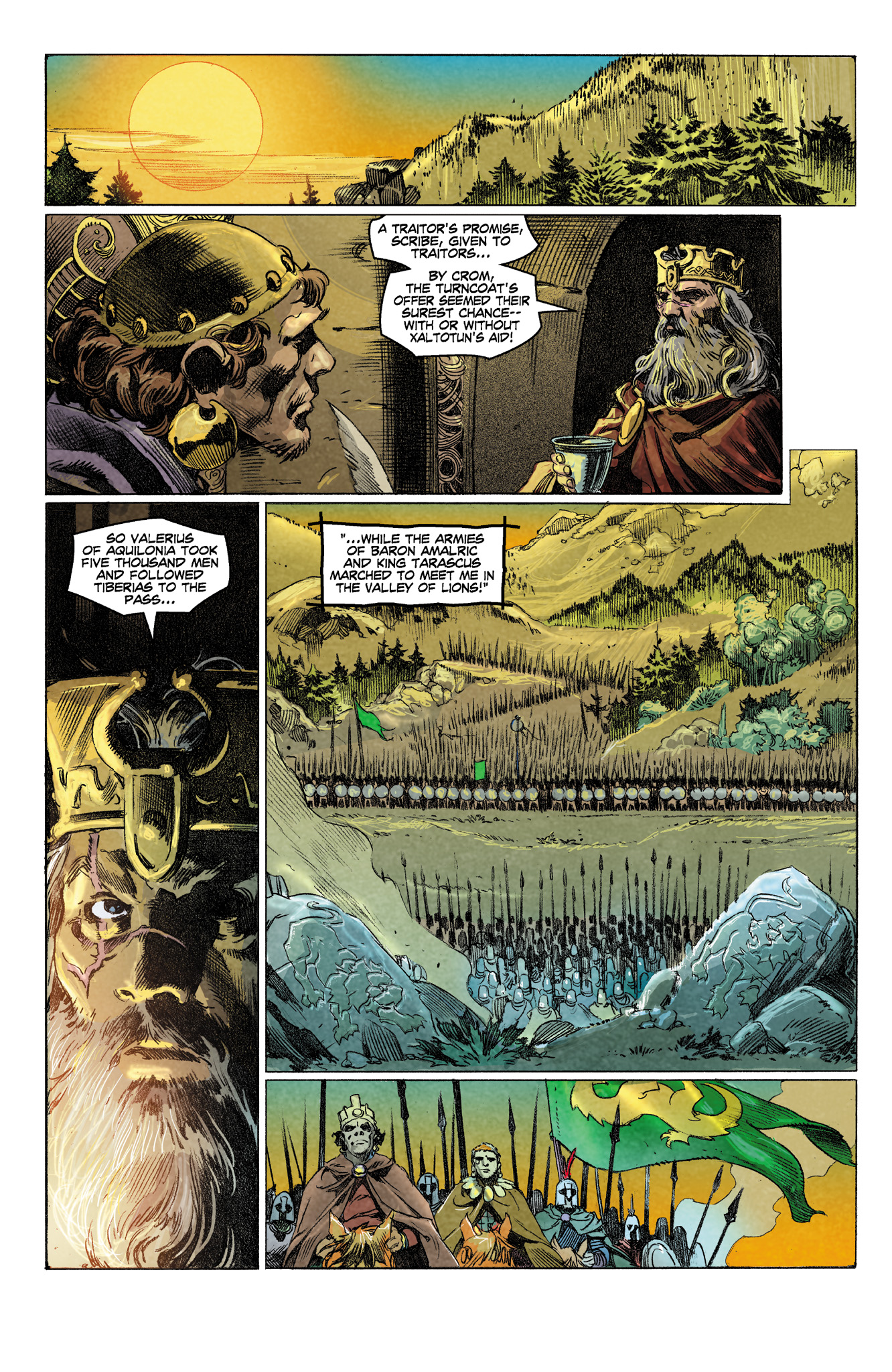 Read online King Conan: The Conqueror comic -  Issue #6 - 10