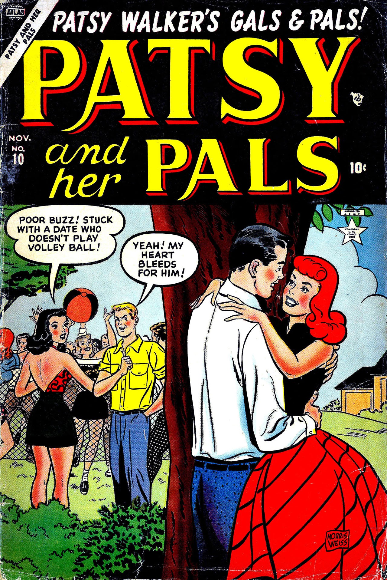 Read online Patsy and her Pals comic -  Issue #10 - 1