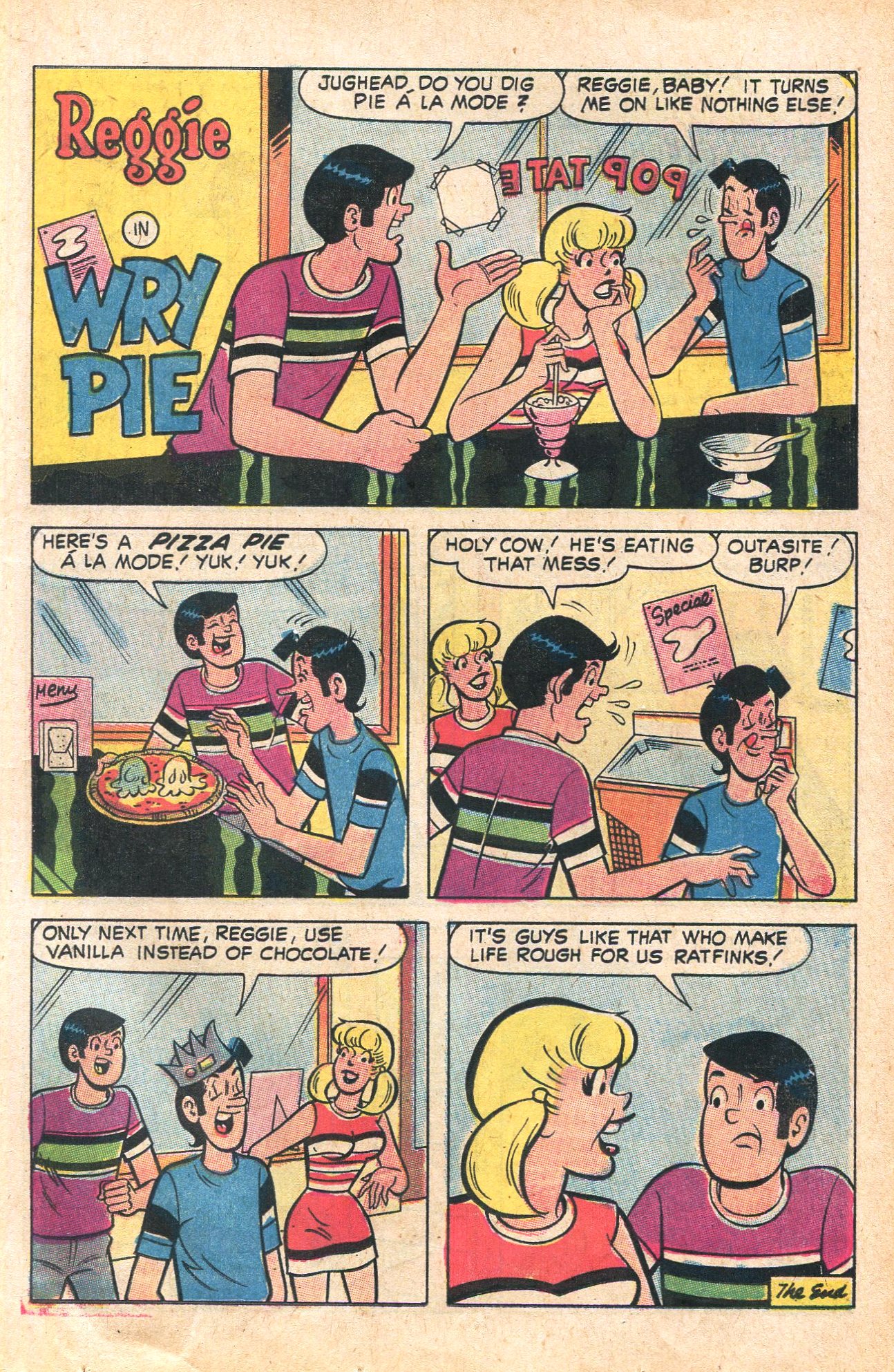 Read online Reggie's Wise Guy Jokes comic -  Issue #7 - 5