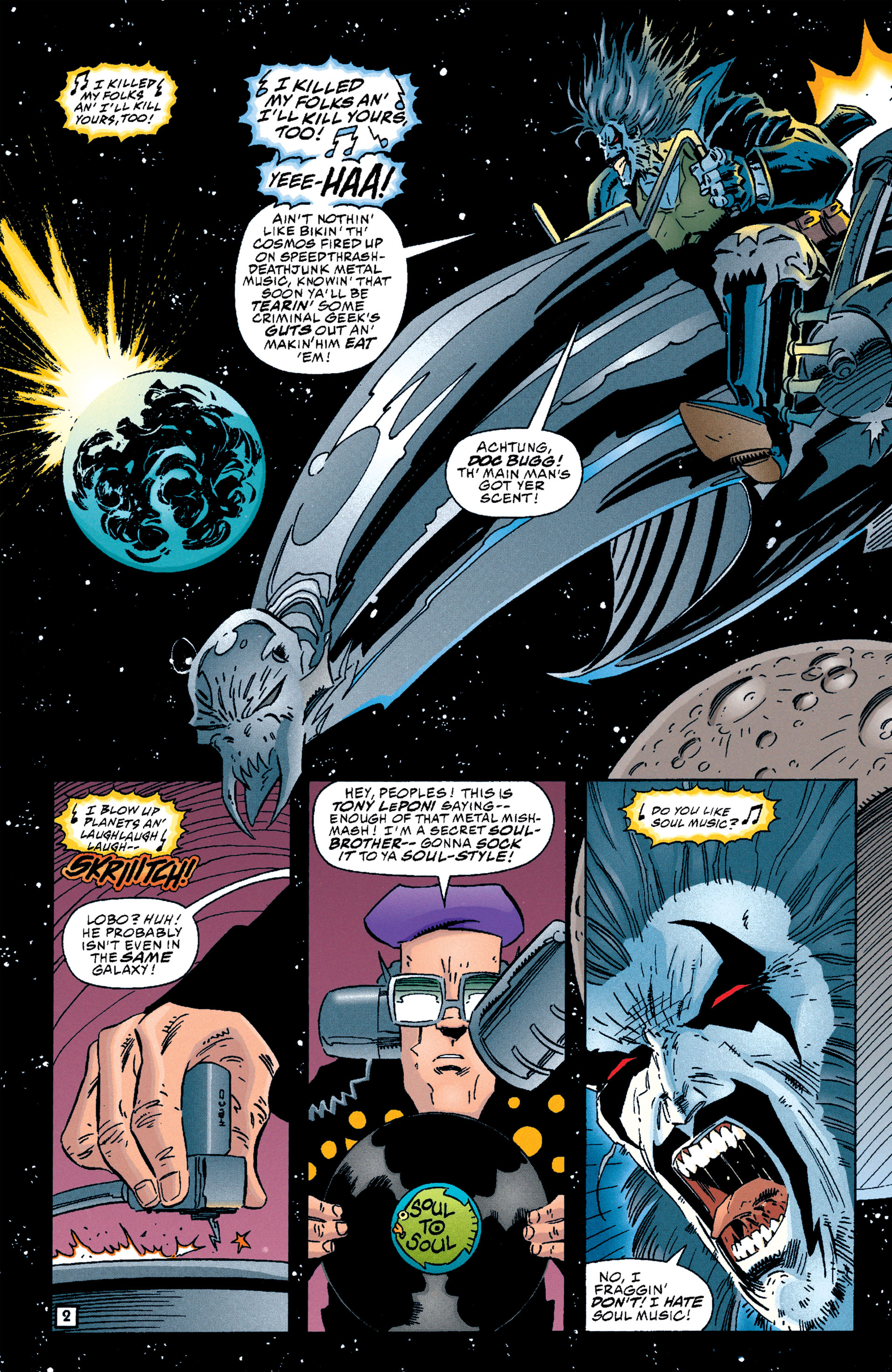 Read online Lobo (1993) comic -  Issue #22 - 3