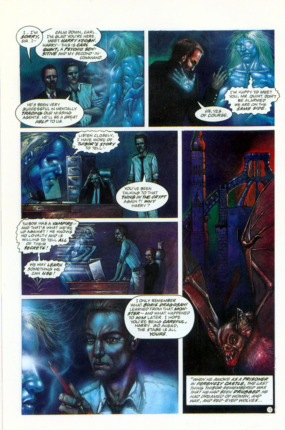 Read online Necroscope Book II: Wamphyri comic -  Issue #2 - 14