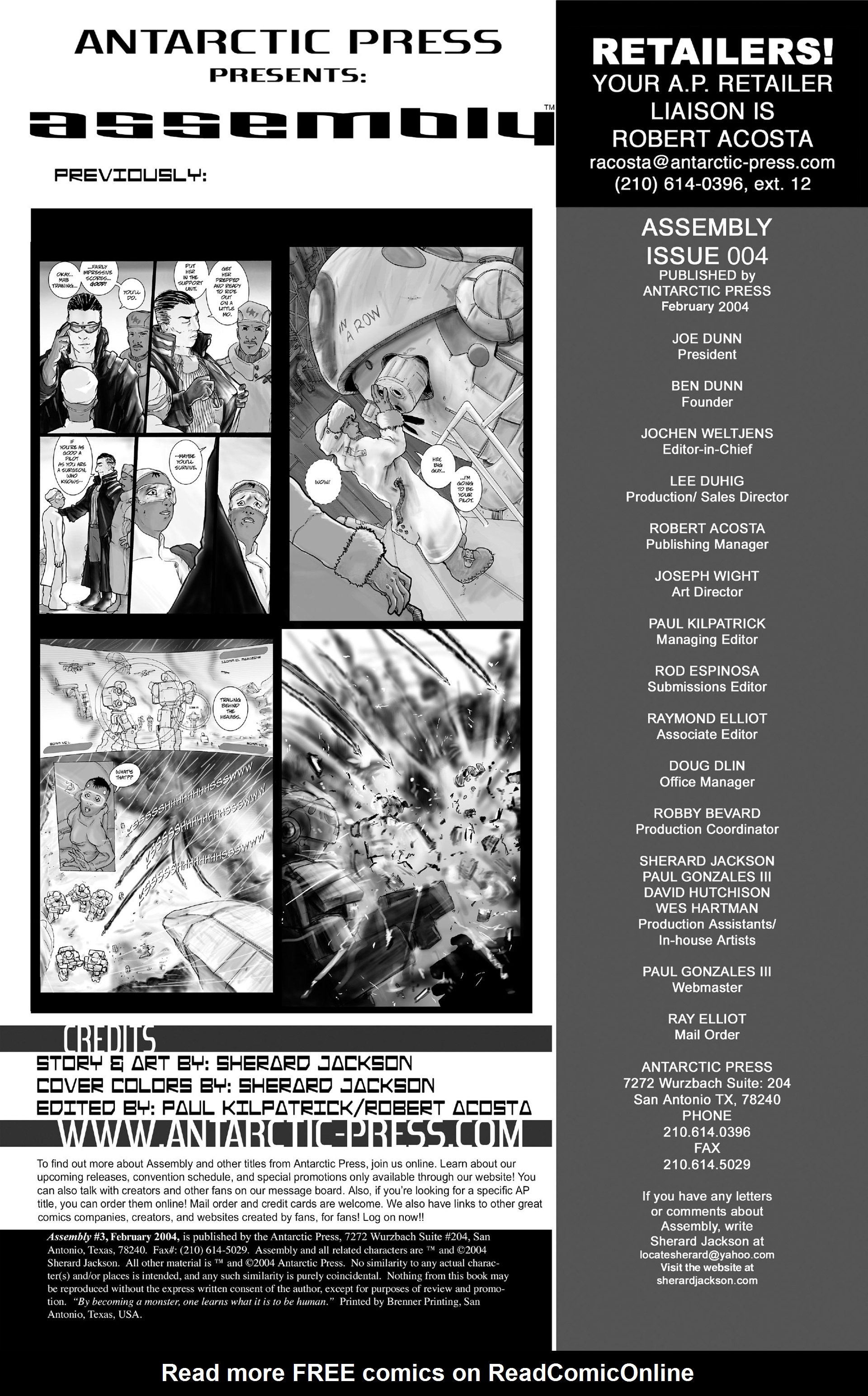 Read online Assembly comic -  Issue #4 - 2