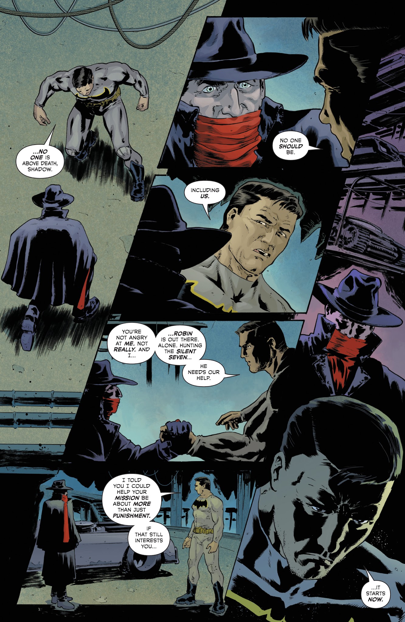 Read online The Shadow/Batman comic -  Issue # _TPB - 46