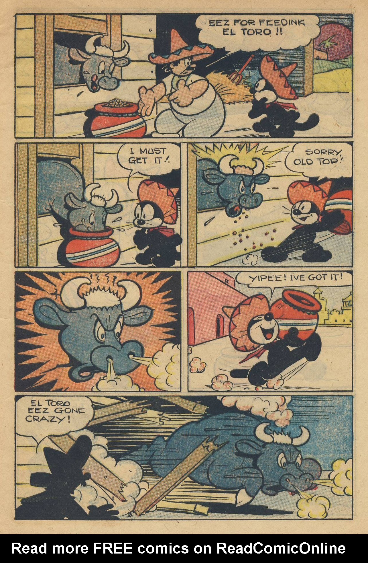 Read online Felix the Cat (1951) comic -  Issue #40 - 9
