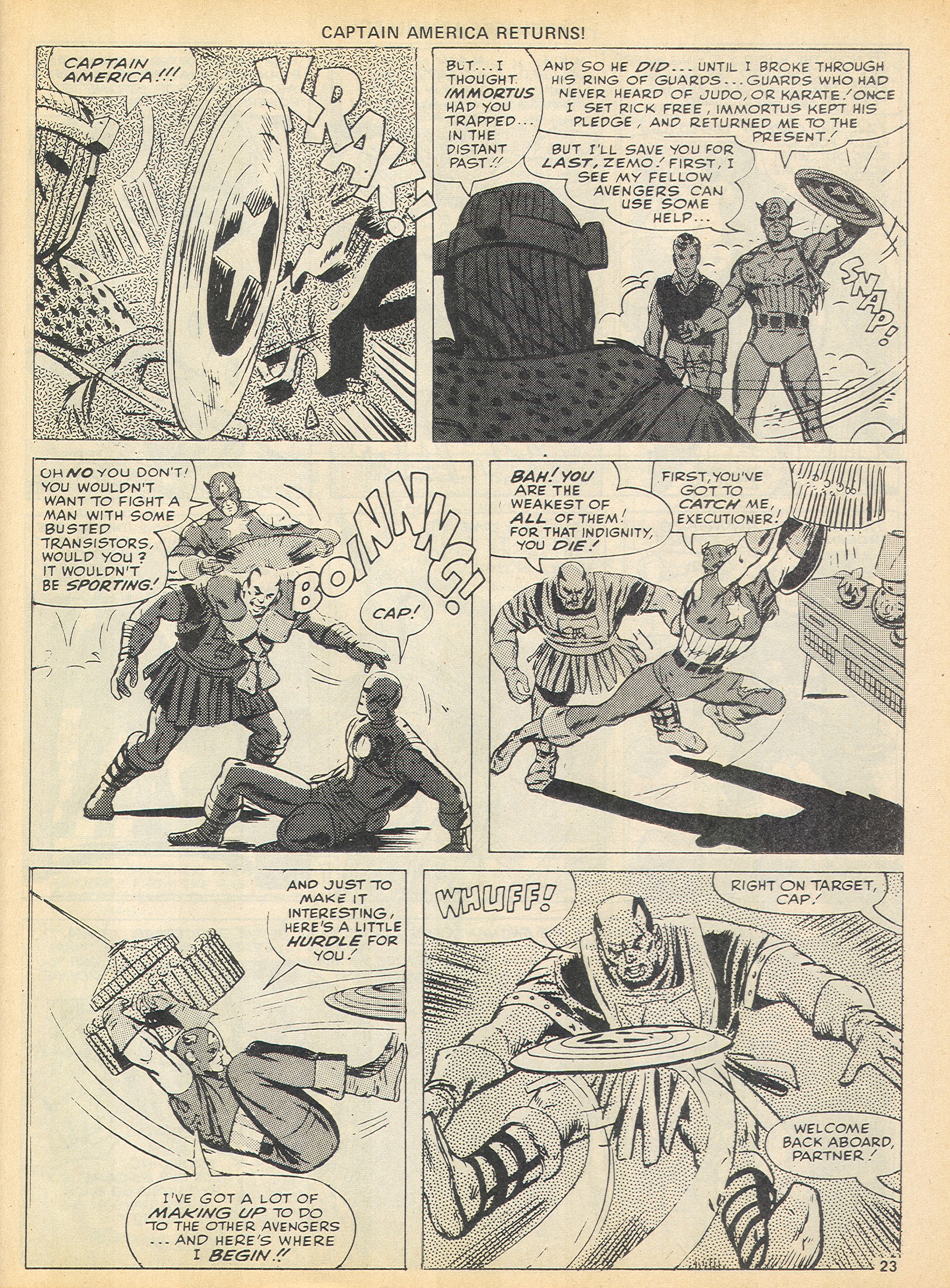 Read online The Avengers (1973) comic -  Issue #7 - 23