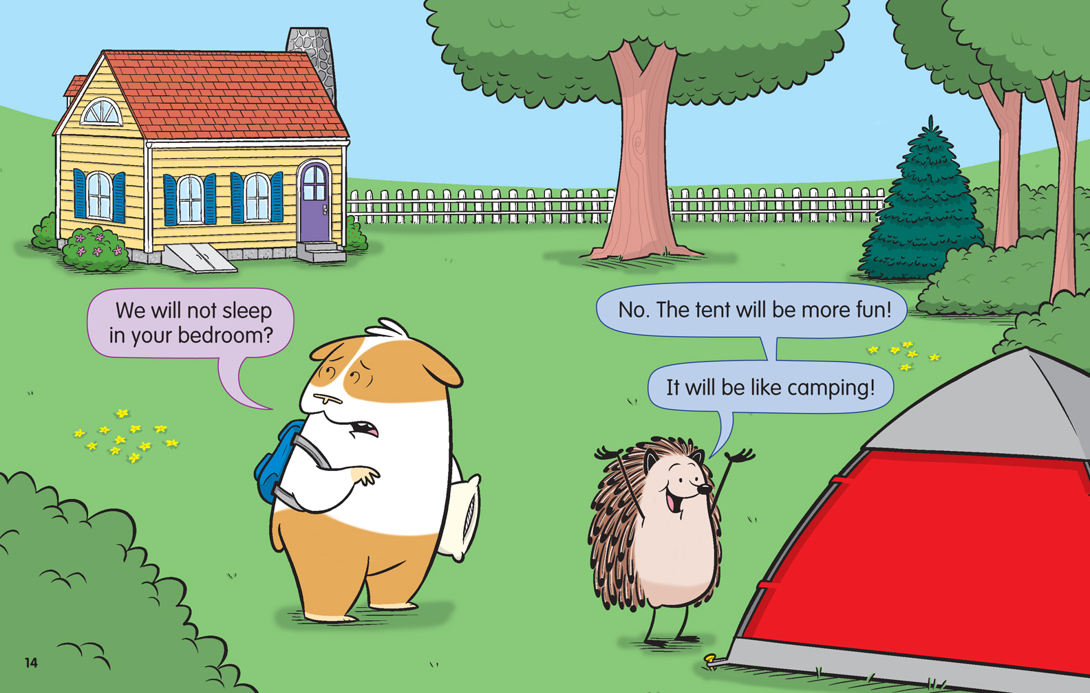 Read online Hello, Hedgehog! comic -  Issue #2 - 18