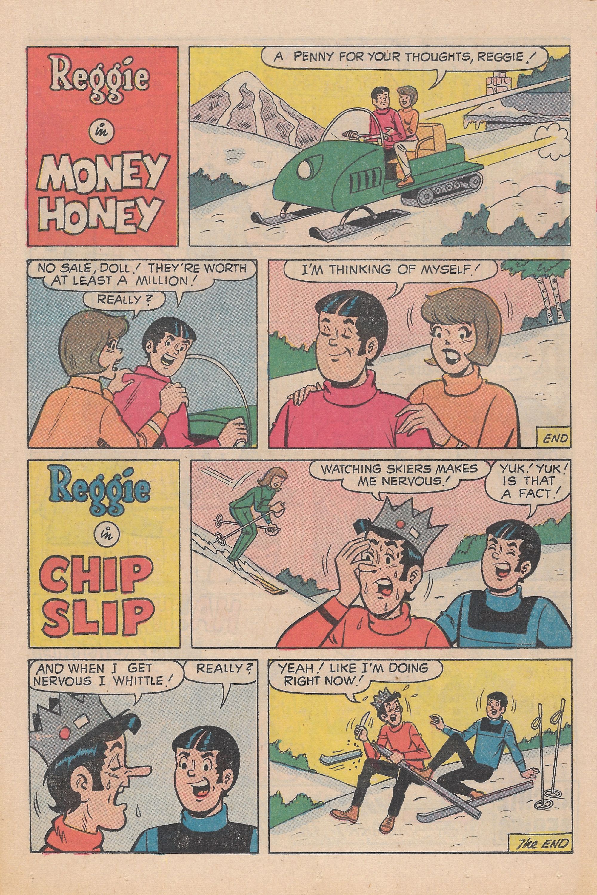Read online Reggie's Wise Guy Jokes comic -  Issue #13 - 48