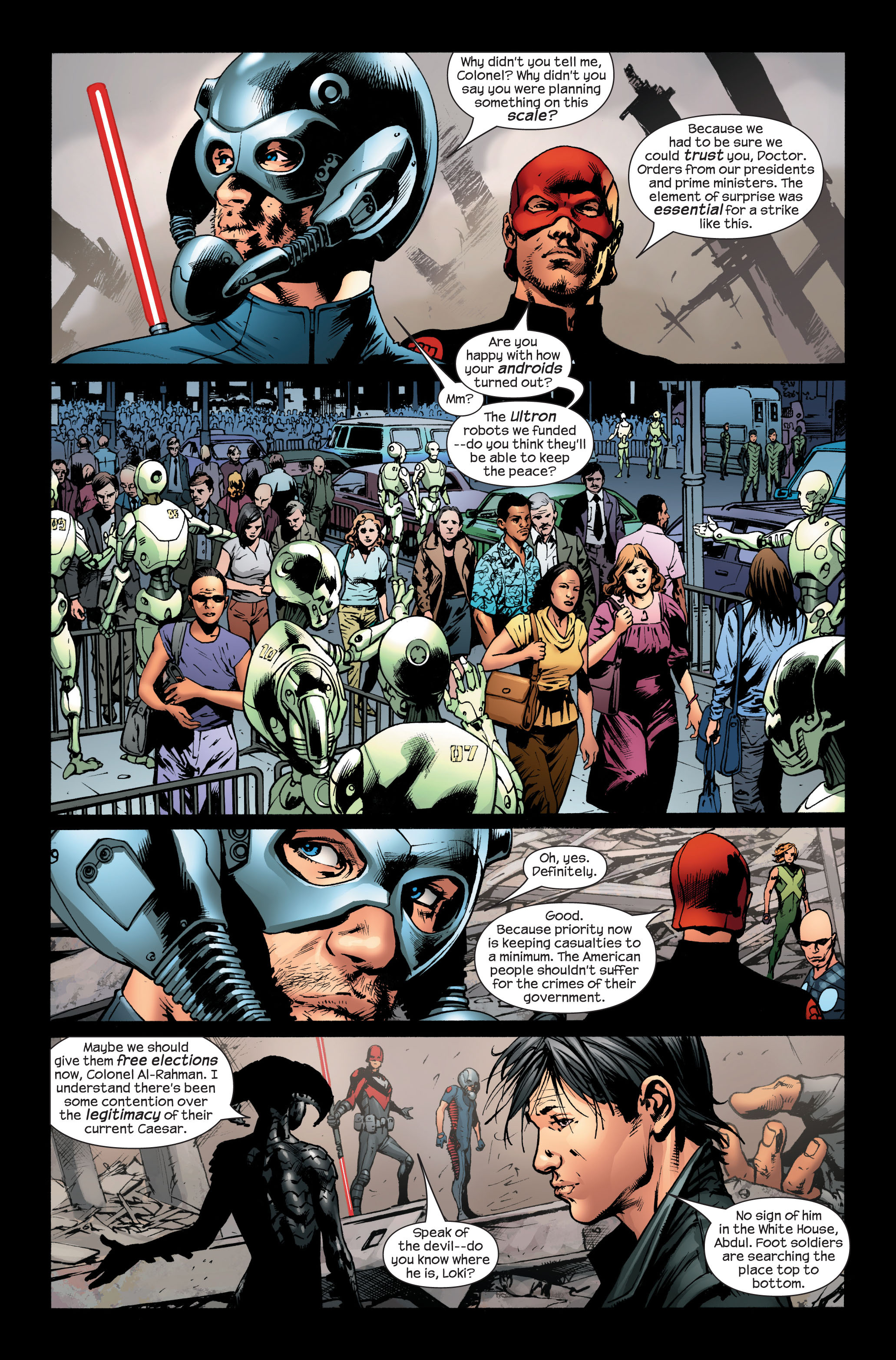 Read online Ultimates 2 comic -  Issue #10 - 10