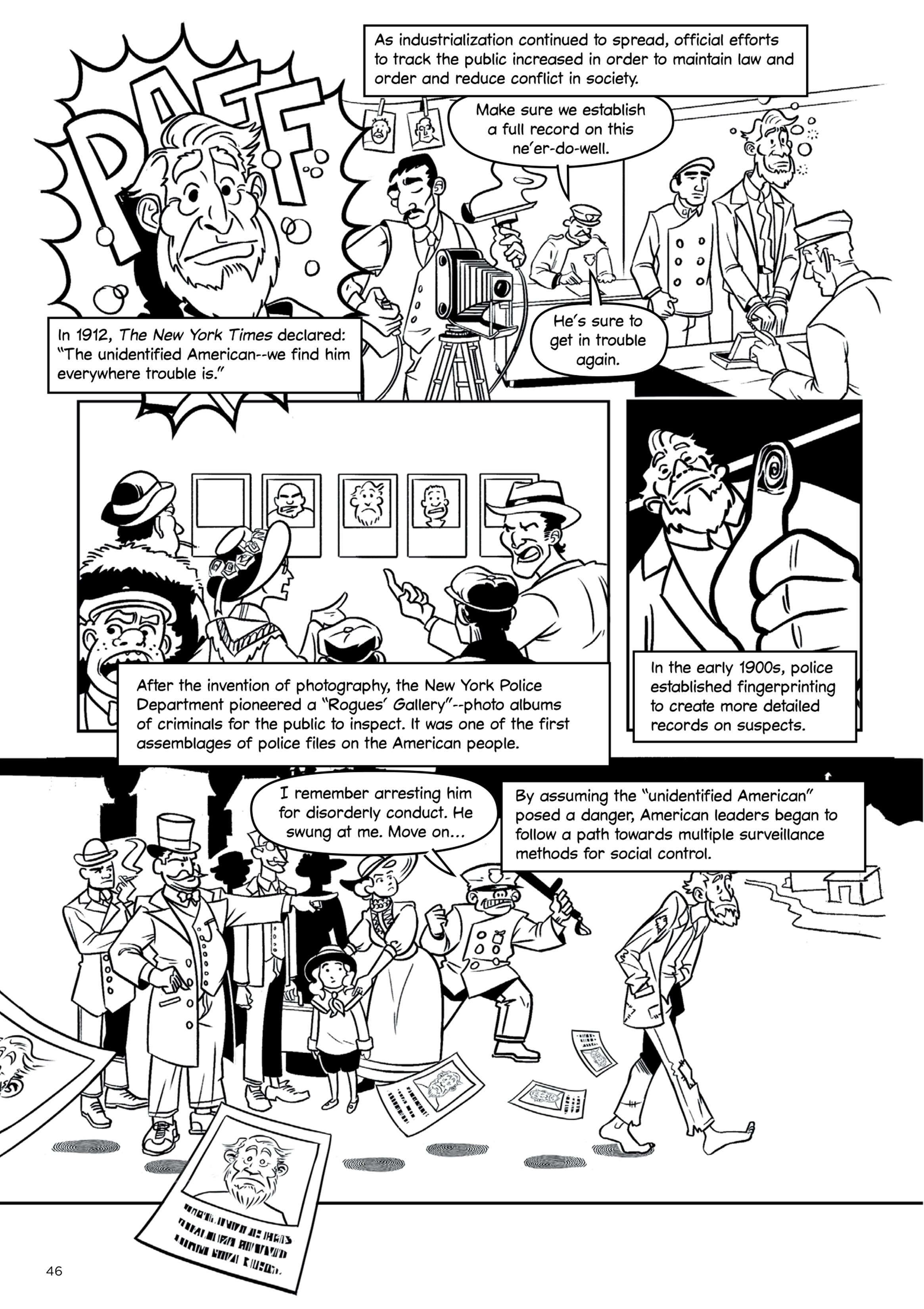 Read online The Machine Never Blinks: A Graphic History of Spying and Surveillance comic -  Issue # TPB - 56