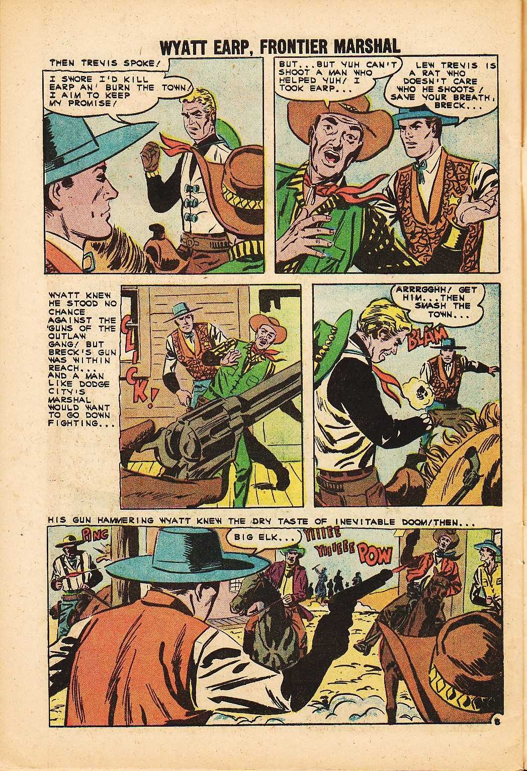 Read online Wyatt Earp Frontier Marshal comic -  Issue #35 - 32