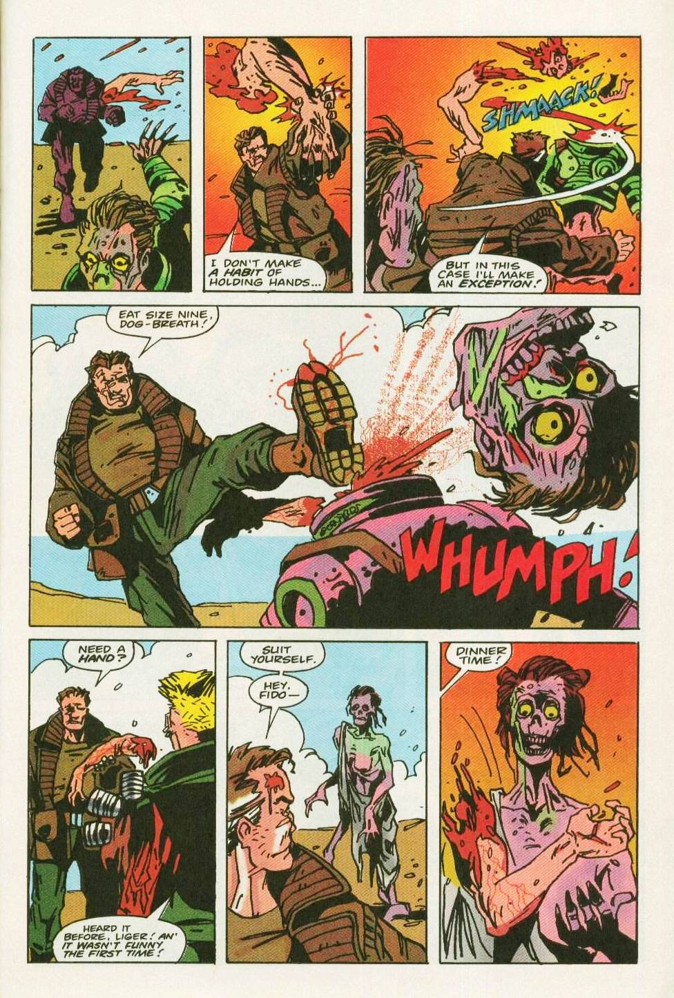 Read online Warheads comic -  Issue #14 - 16