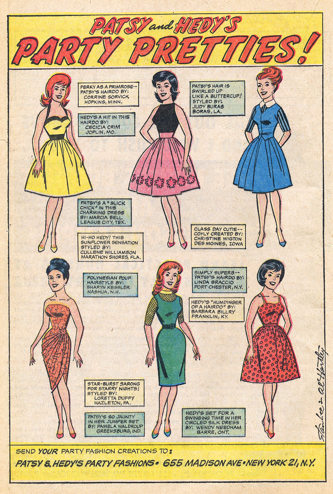 Read online Patsy and Hedy comic -  Issue #92 - 16