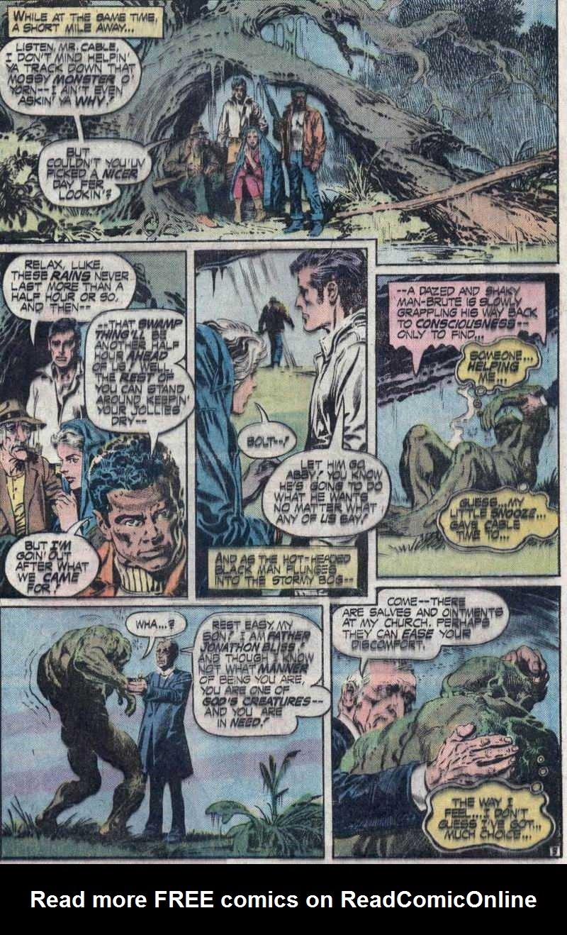 Read online Swamp Thing (1972) comic -  Issue #15 - 4