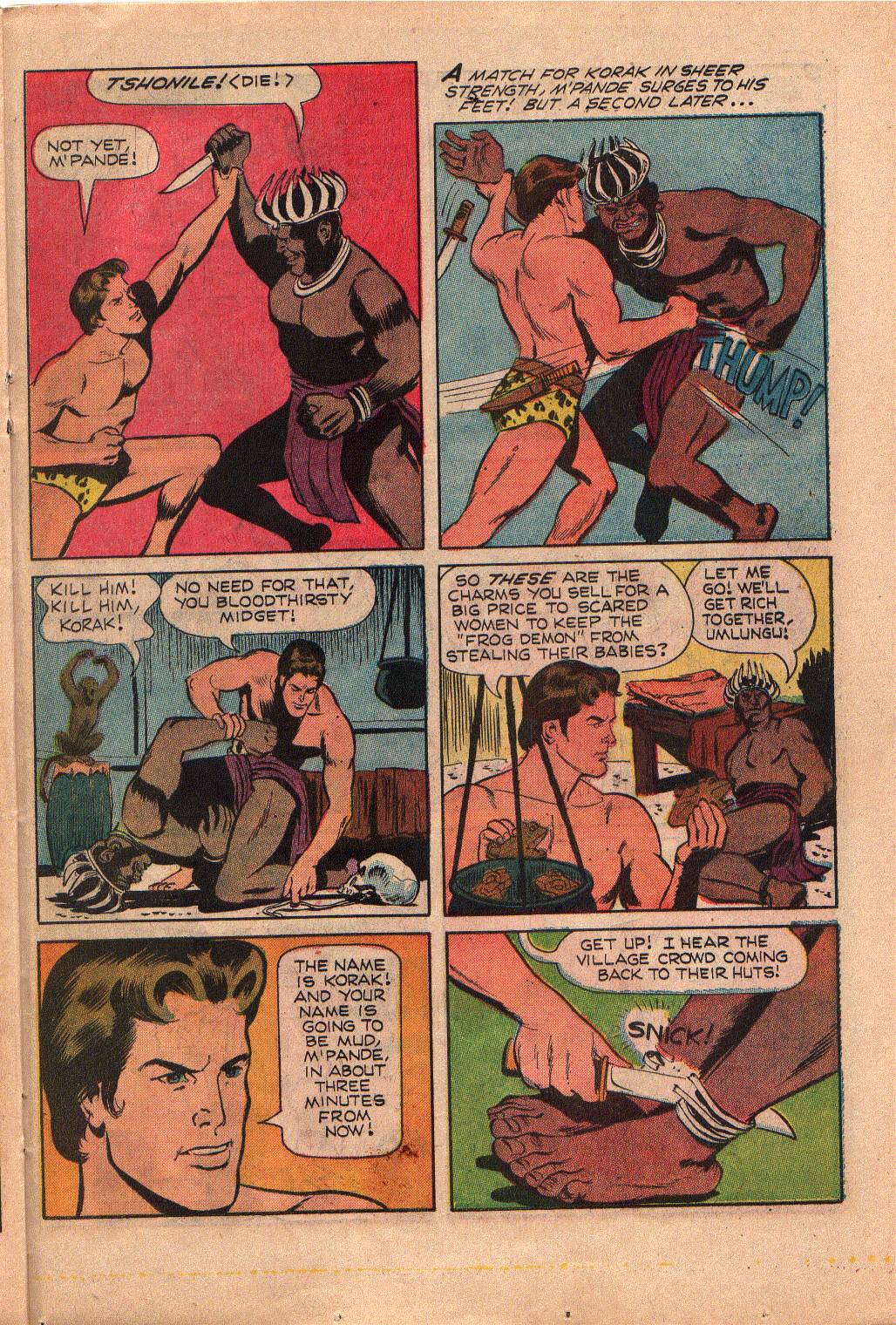 Read online Korak, Son of Tarzan (1964) comic -  Issue #23 - 19