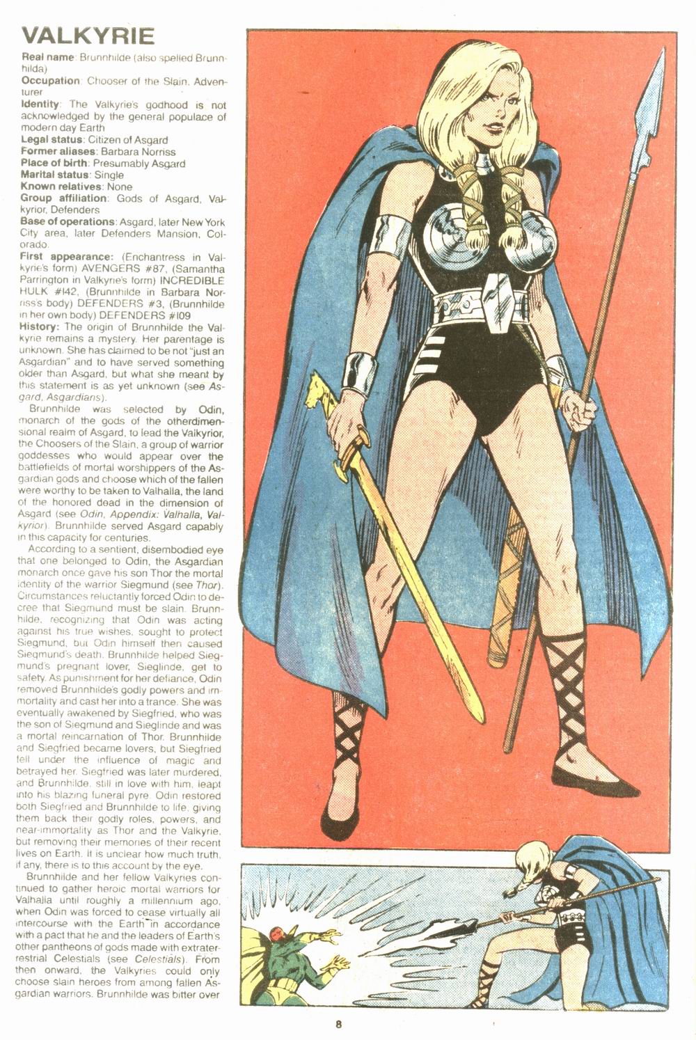 Read online The Official Handbook of the Marvel Universe Deluxe Edition comic -  Issue #14 - 10