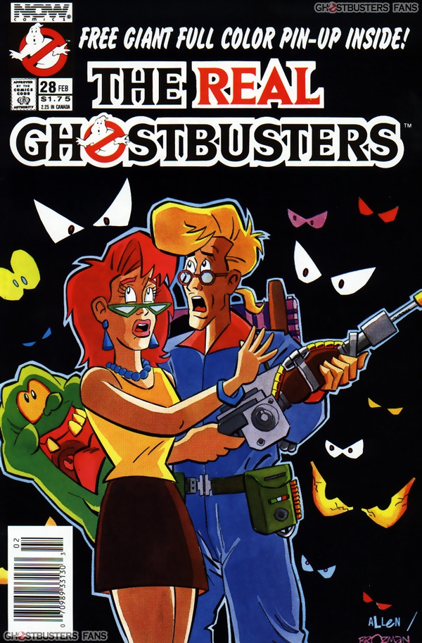 Read online Real Ghostbusters comic -  Issue #28 - 1