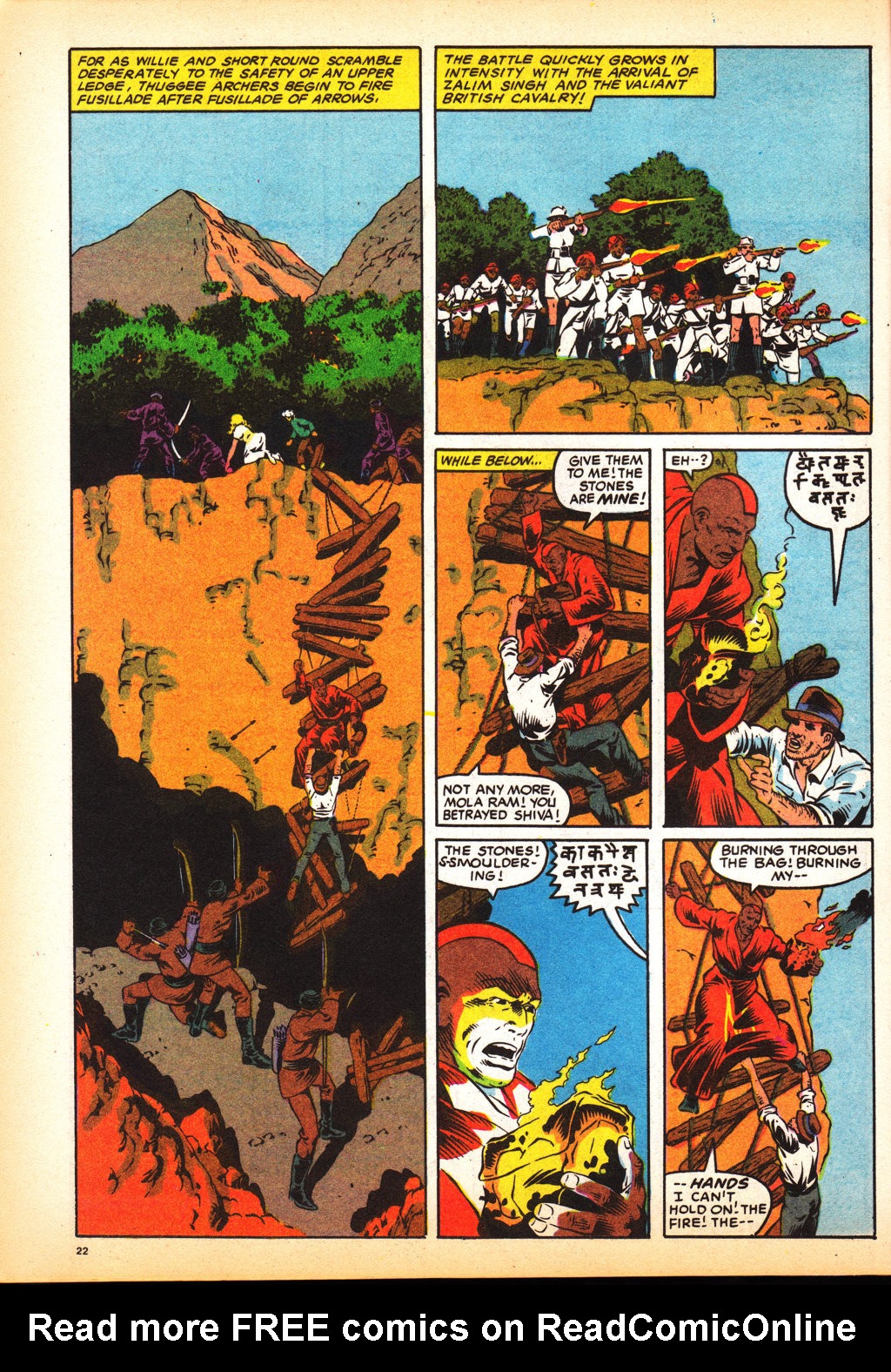 Read online Indiana Jones comic -  Issue #3 - 22
