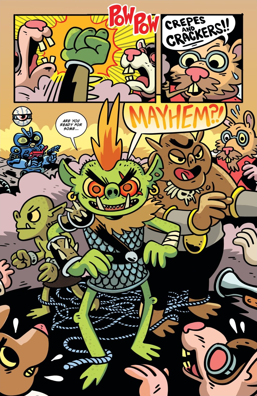 Read online Orcs in Space comic -  Issue # TPB - 73