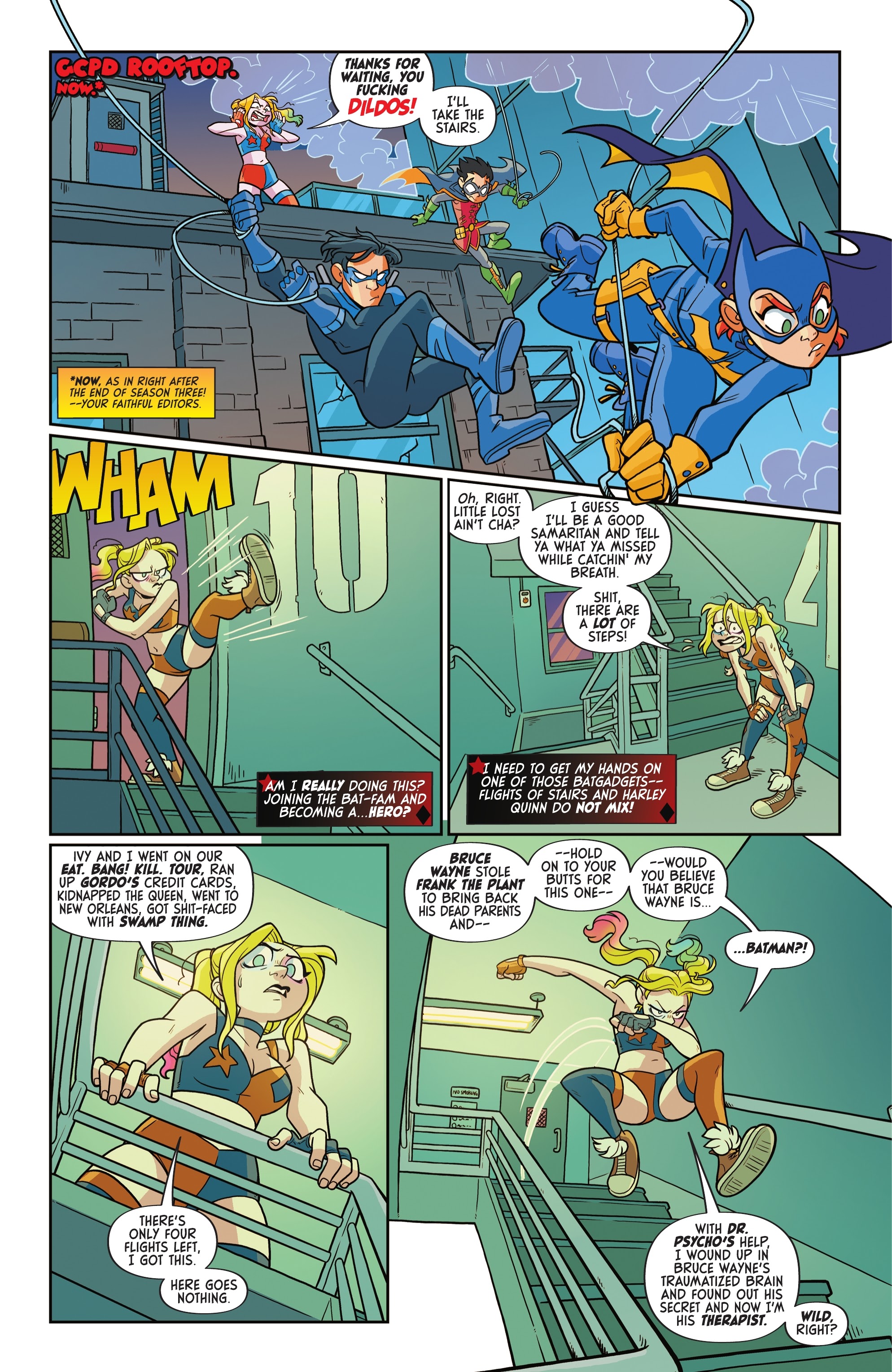 Read online Harley Quinn: The Animated Series: Legion of Bats! comic -  Issue #1 - 3