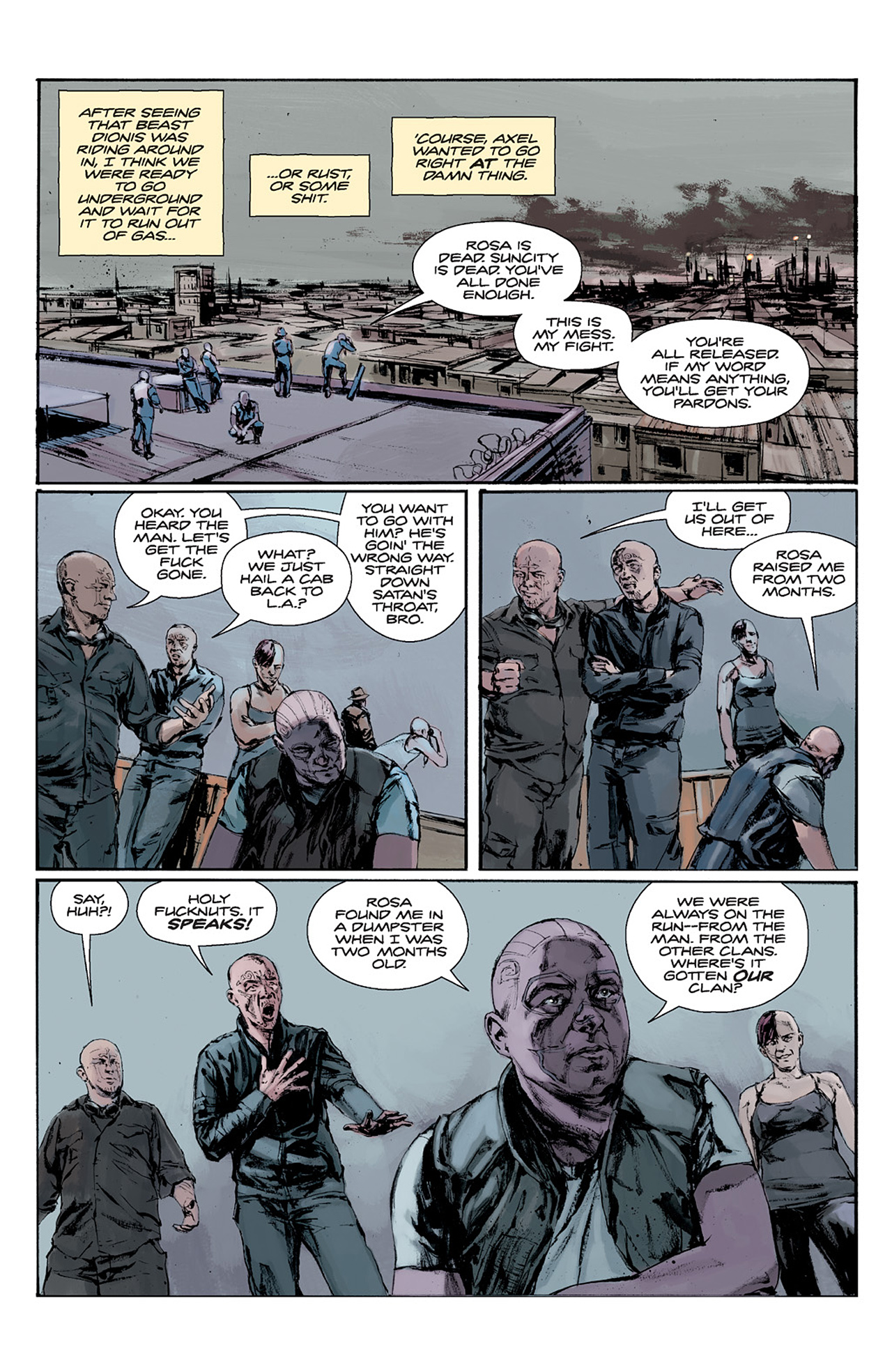 Read online Exile to Babylon comic -  Issue #3 - 14
