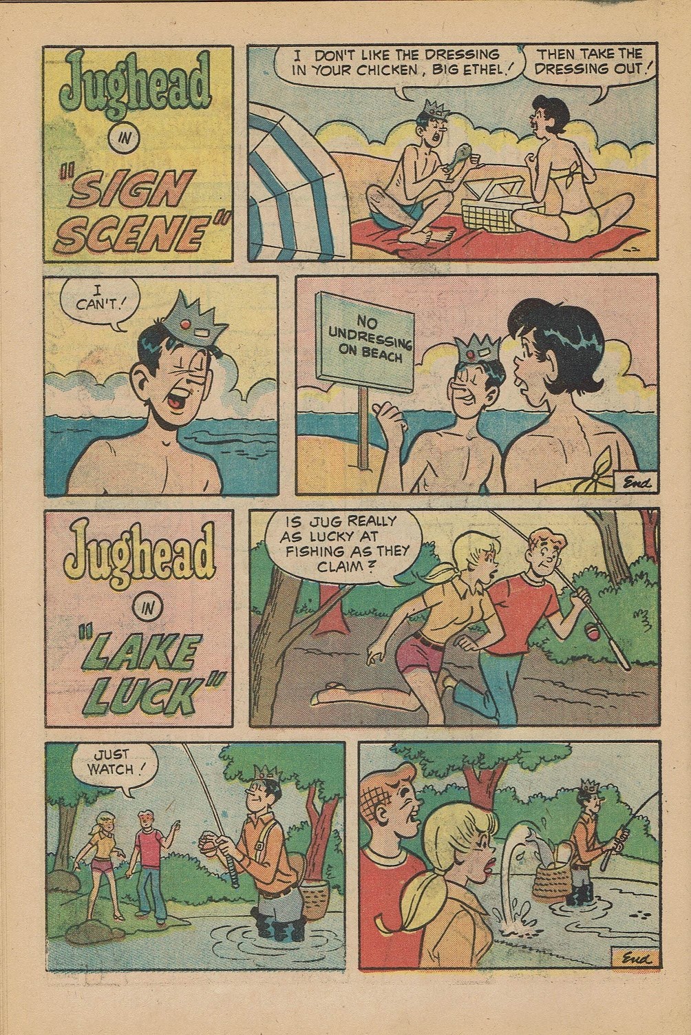 Read online Jughead's Jokes comic -  Issue #30 - 22