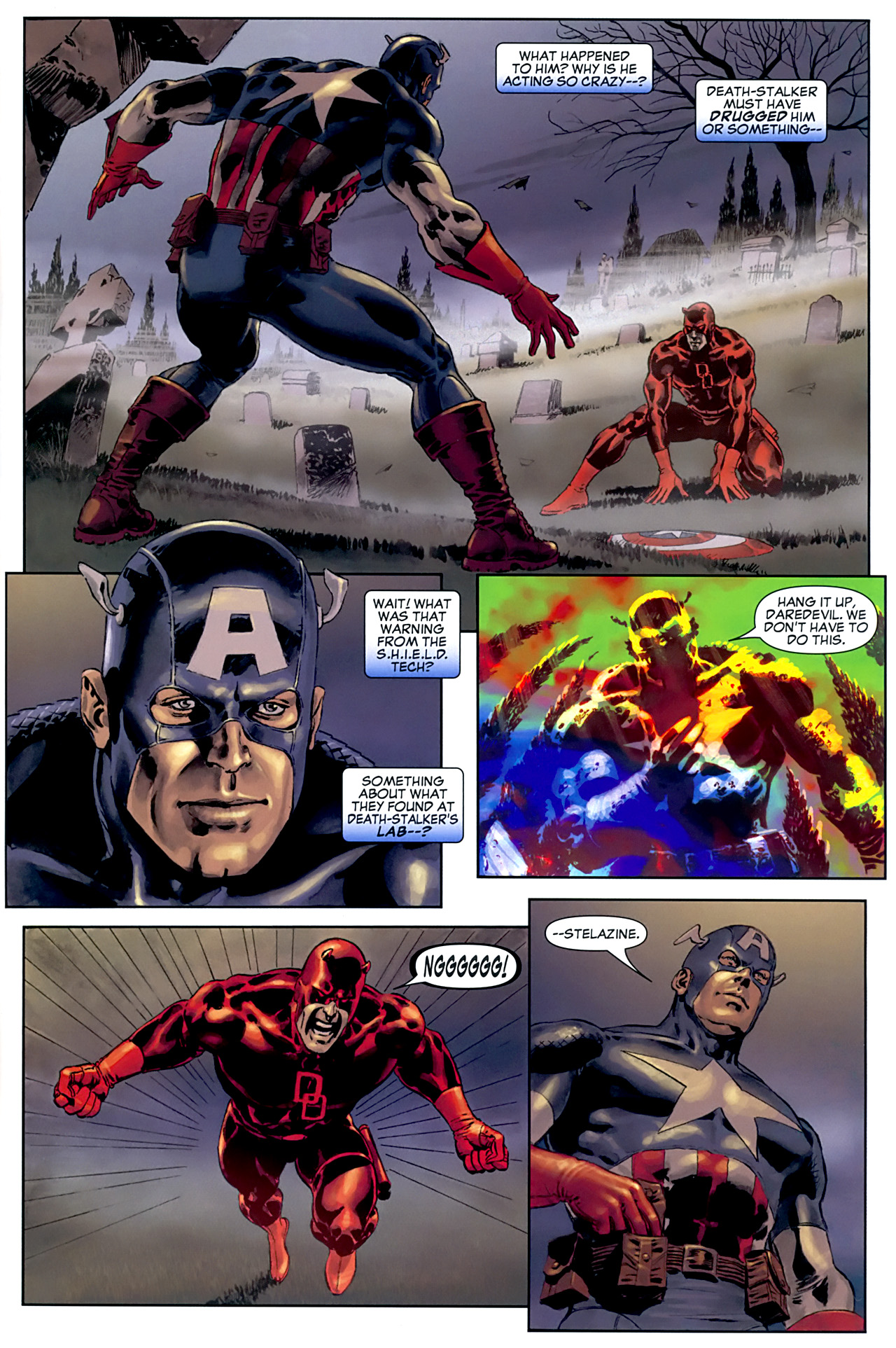 Read online Daredevil & Captain America: Dead On Arrival comic -  Issue # Full - 39