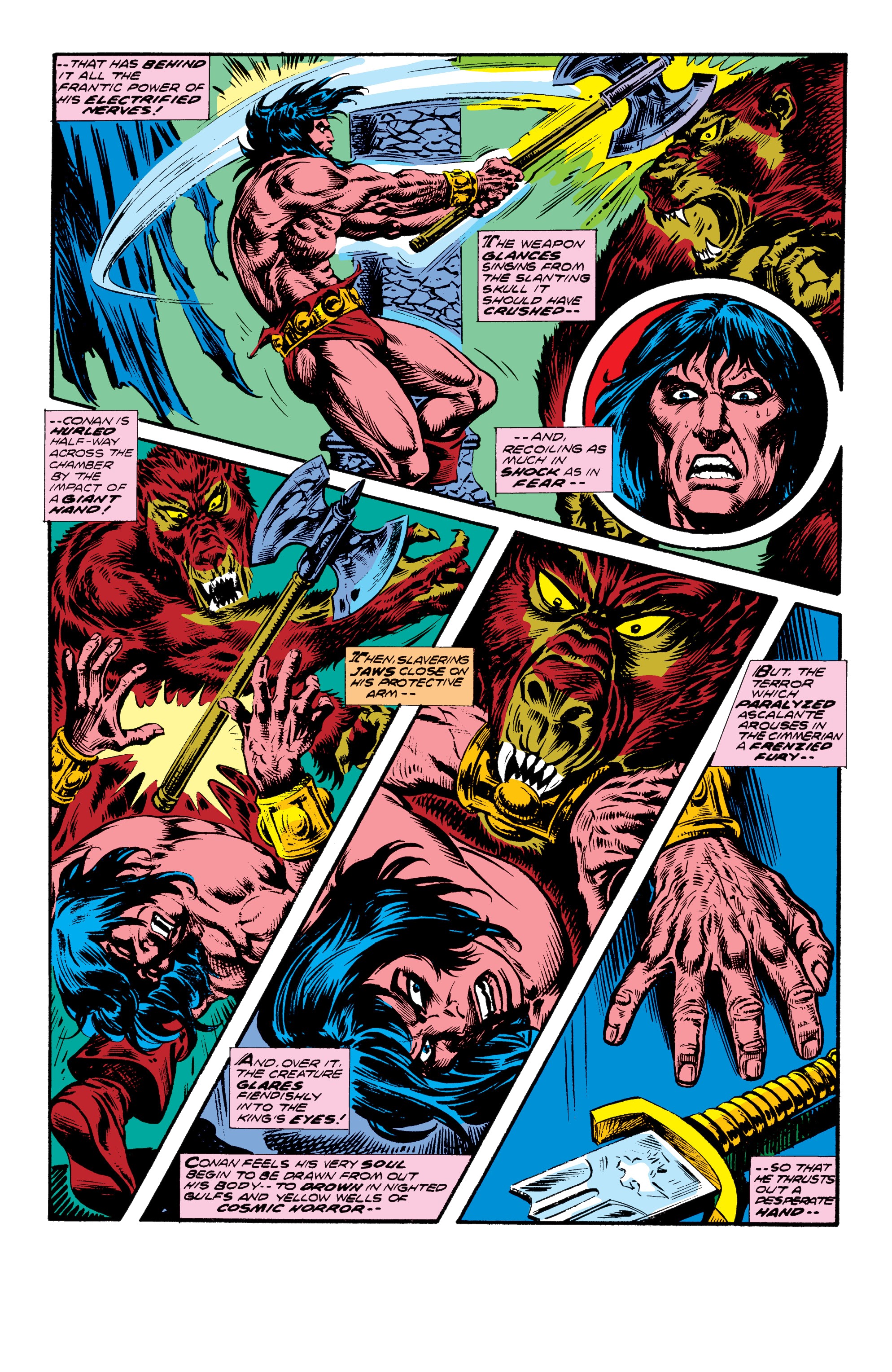 Read online Conan the Barbarian Epic Collection: The Original Marvel Years - Of Once and Future Kings comic -  Issue # TPB (Part 3) - 55