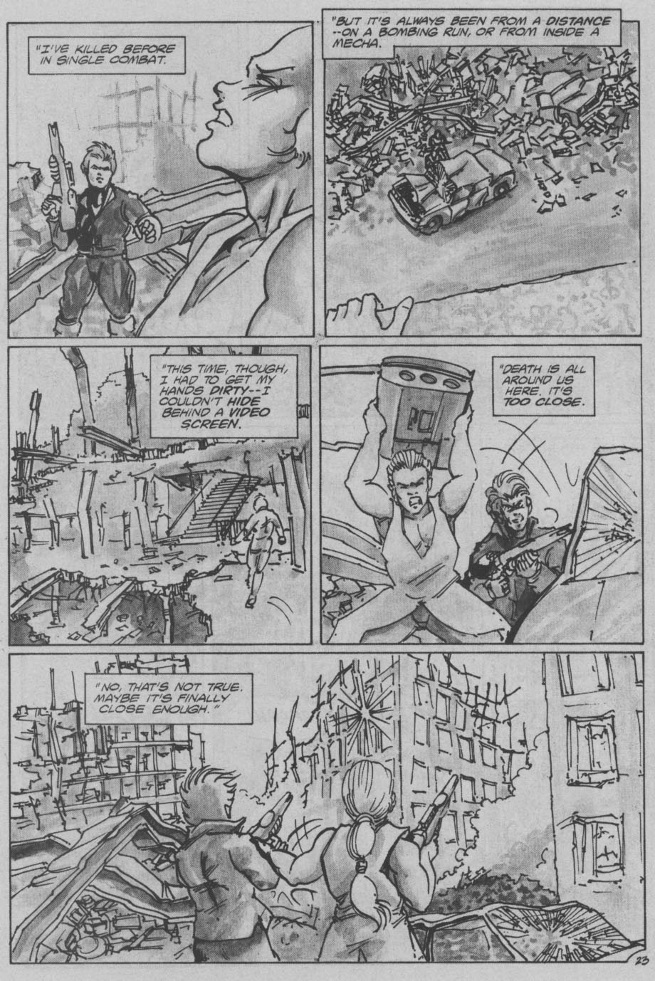 Read online Robotech II: The Sentinels - The Malcontent Uprisings comic -  Issue #1 - 25