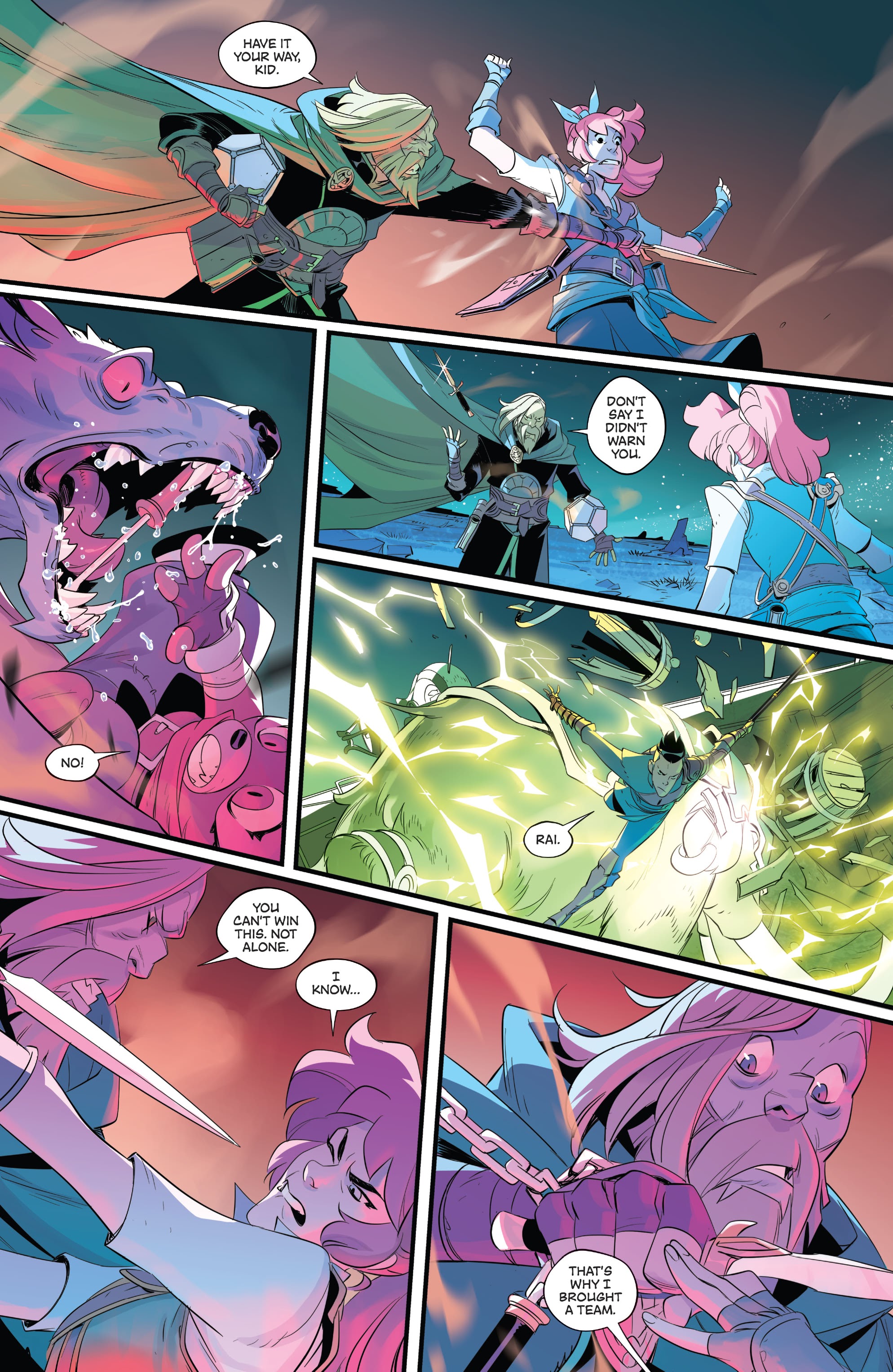 Read online Summoner's War: Legacy comic -  Issue #6 - 19