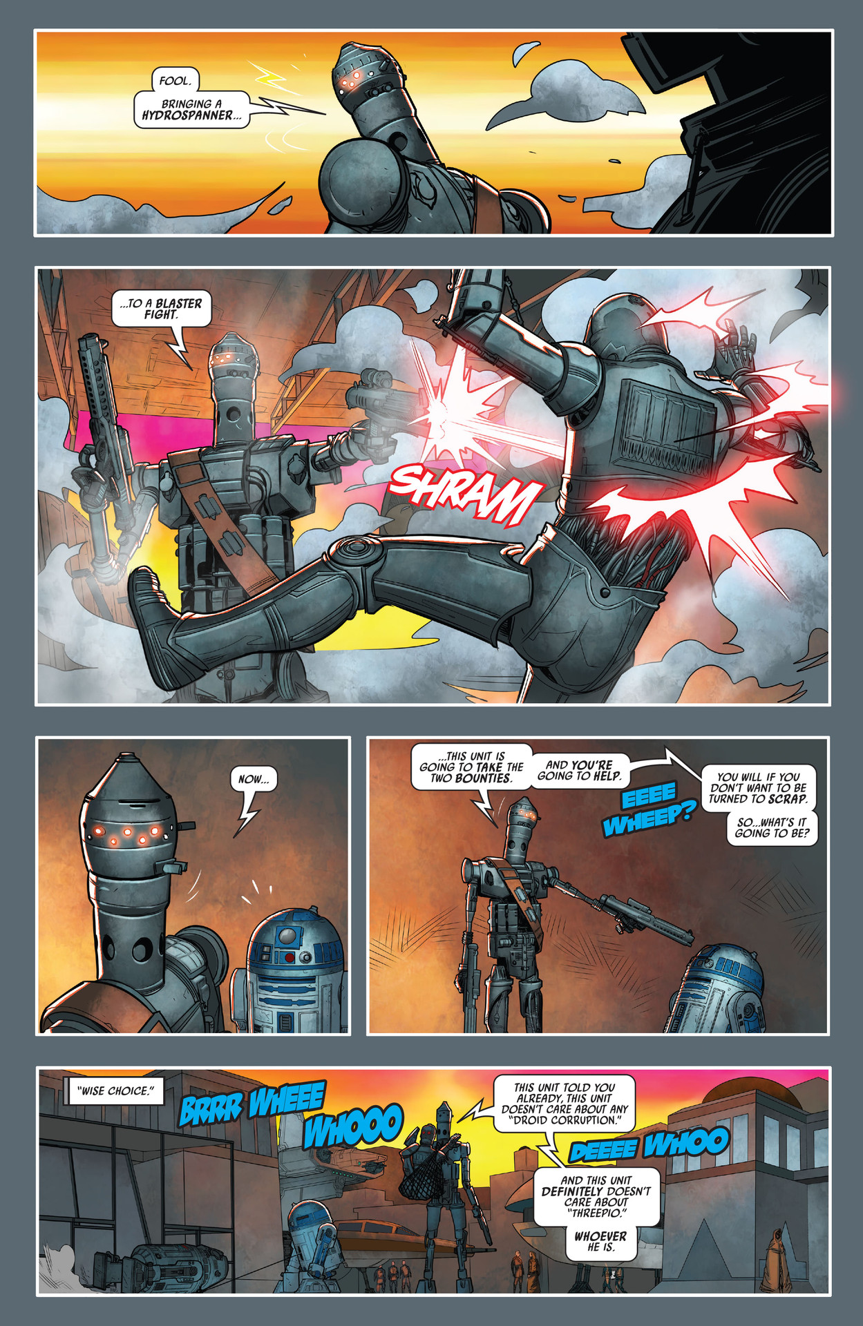 Read online Star Wars: Dark Droids - D-Squad comic -  Issue #2 - 20