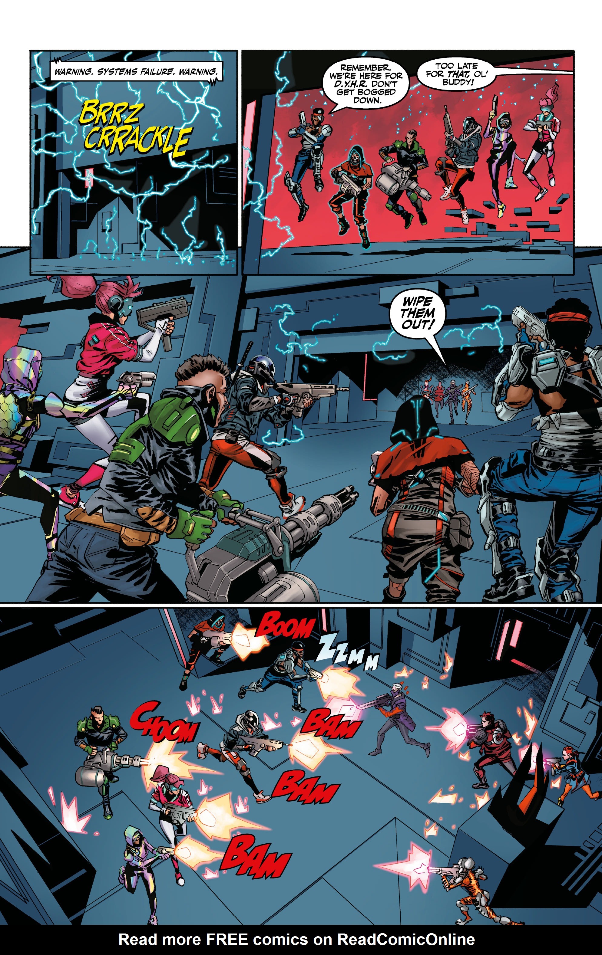 Read online HYPER SCAPE: The End of the Beginning comic -  Issue #2 - 4