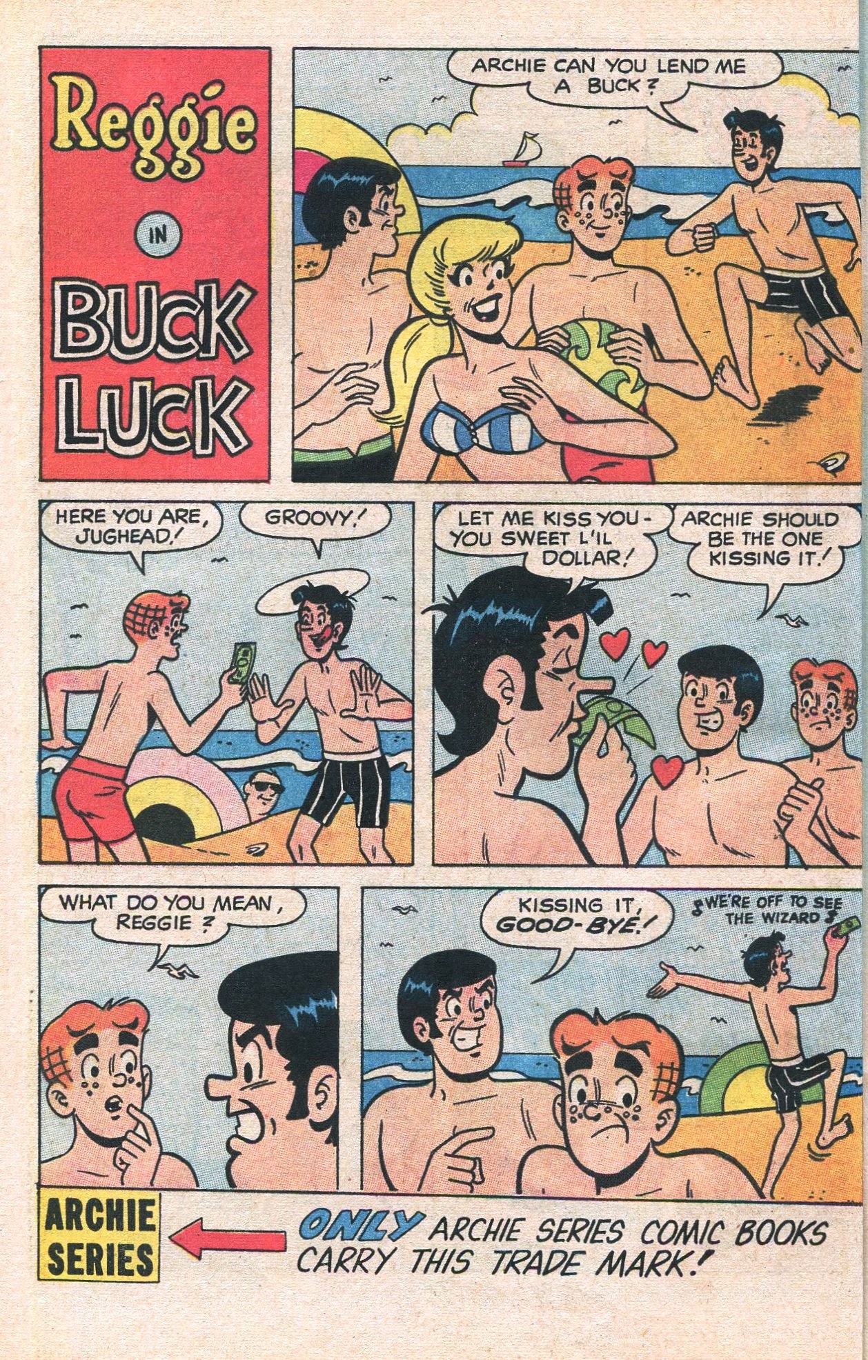 Read online Reggie's Wise Guy Jokes comic -  Issue #9 - 30