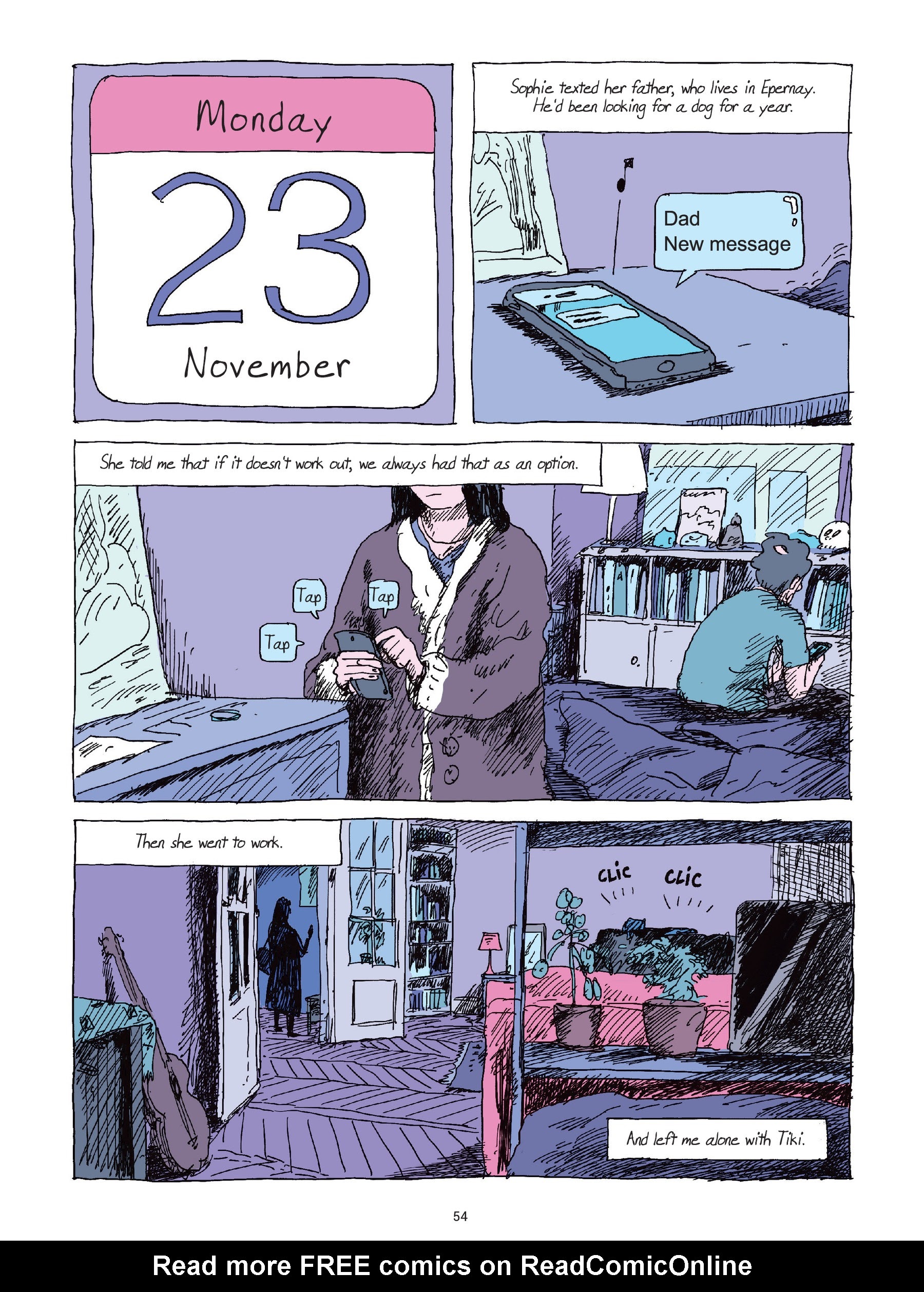 Read online Tiki: A Very Ruff Year comic -  Issue # TPB - 53