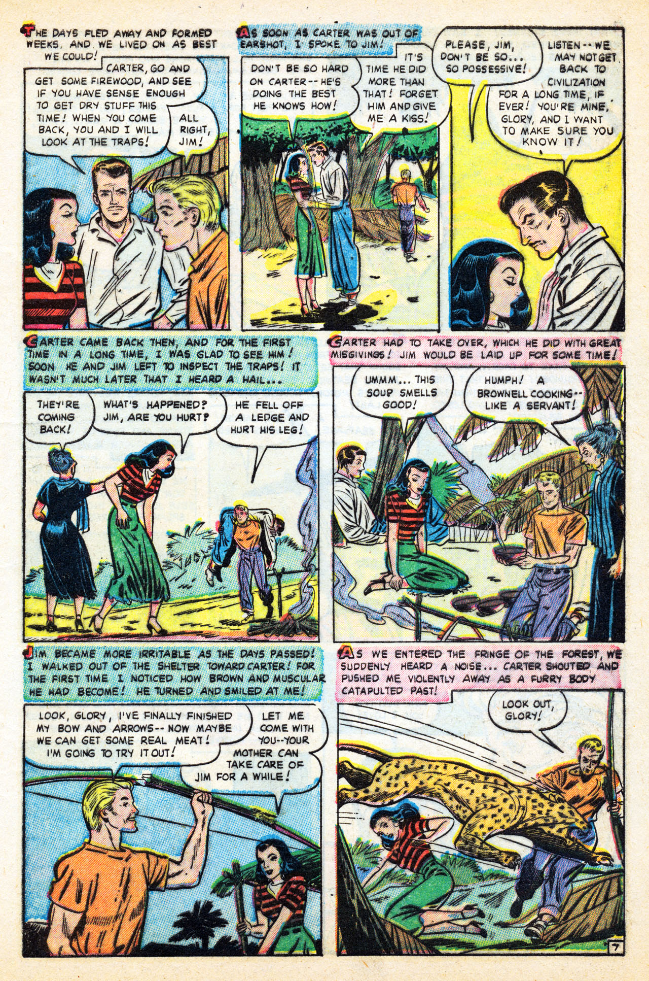 Read online Love Romances comic -  Issue #7 - 9